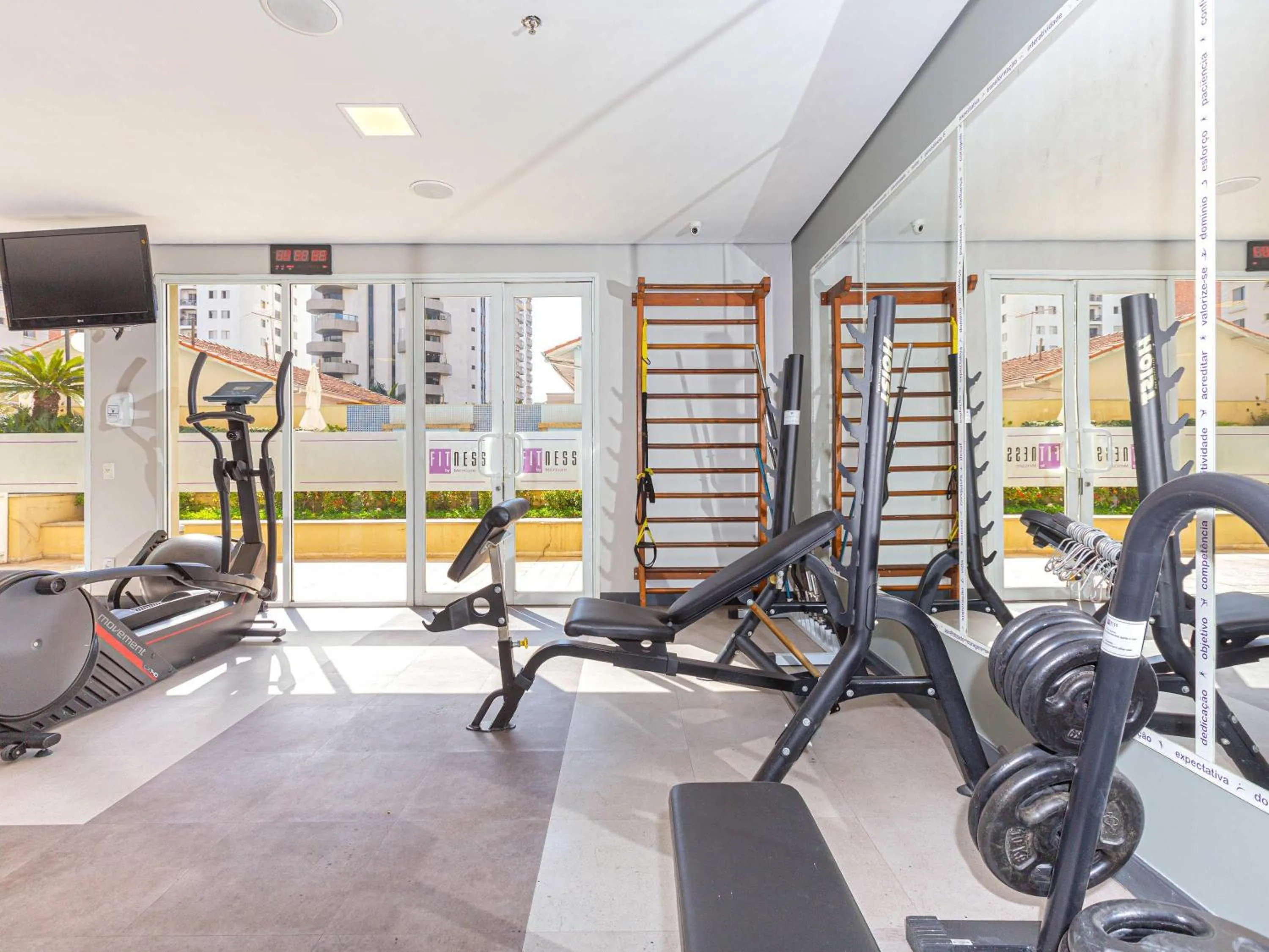 Fitness centre/facilities in Mercure Sao Paulo Vila Olimpia