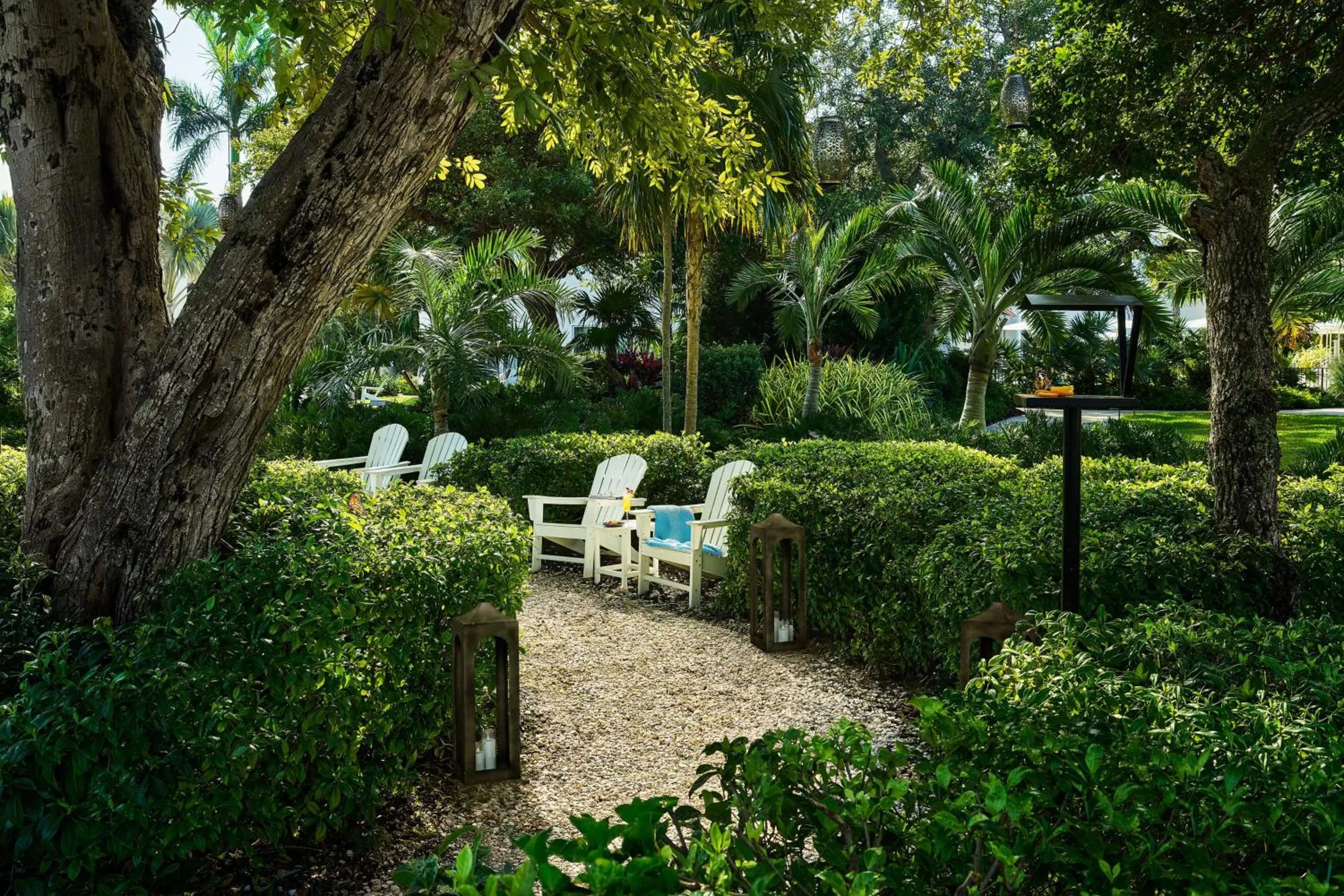 Garden in Faro Blanco Resort Marathon Florida Keys, Curio by Hilton