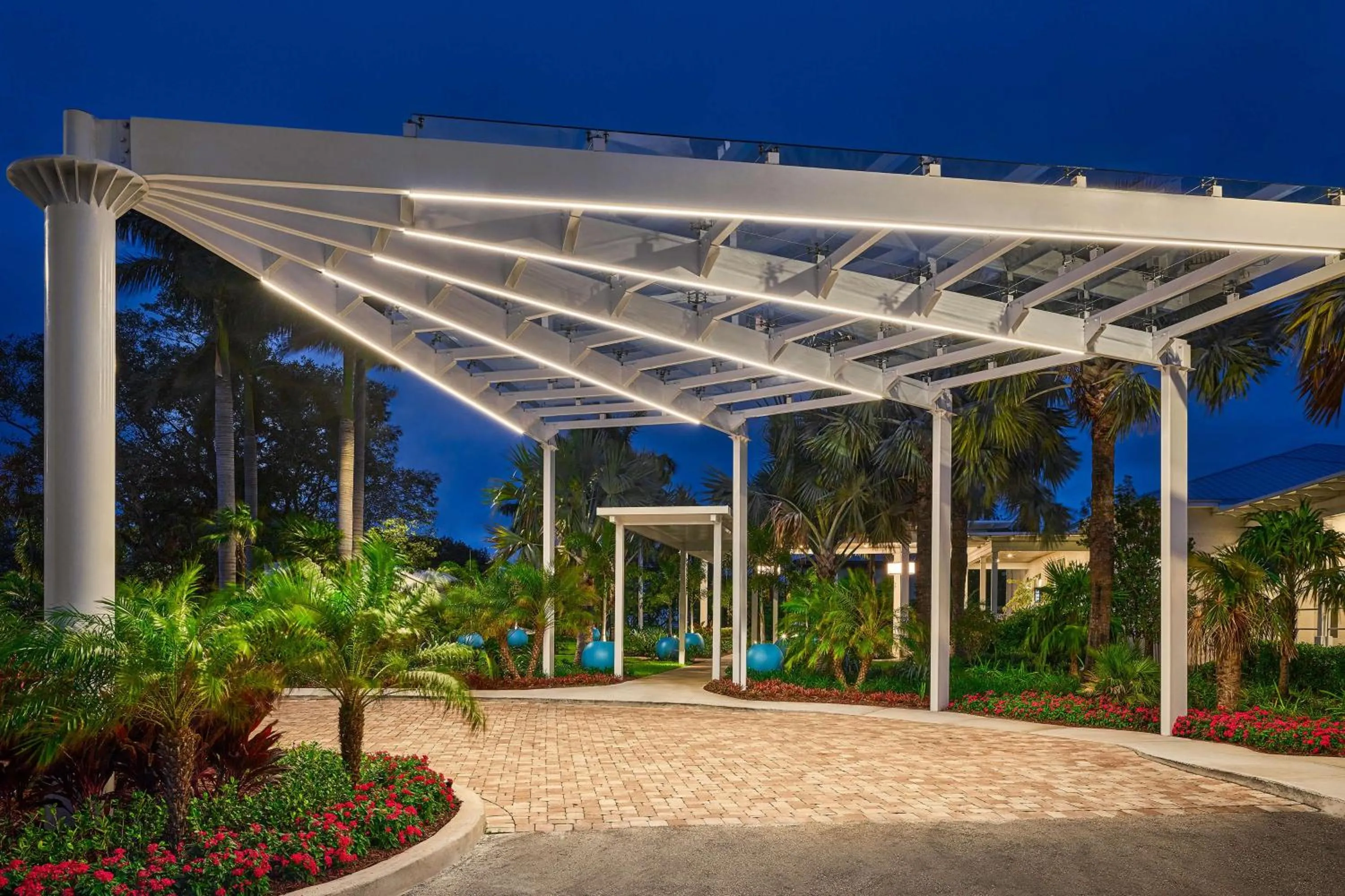 Property building in Faro Blanco Resort Marathon Florida Keys, Curio by Hilton