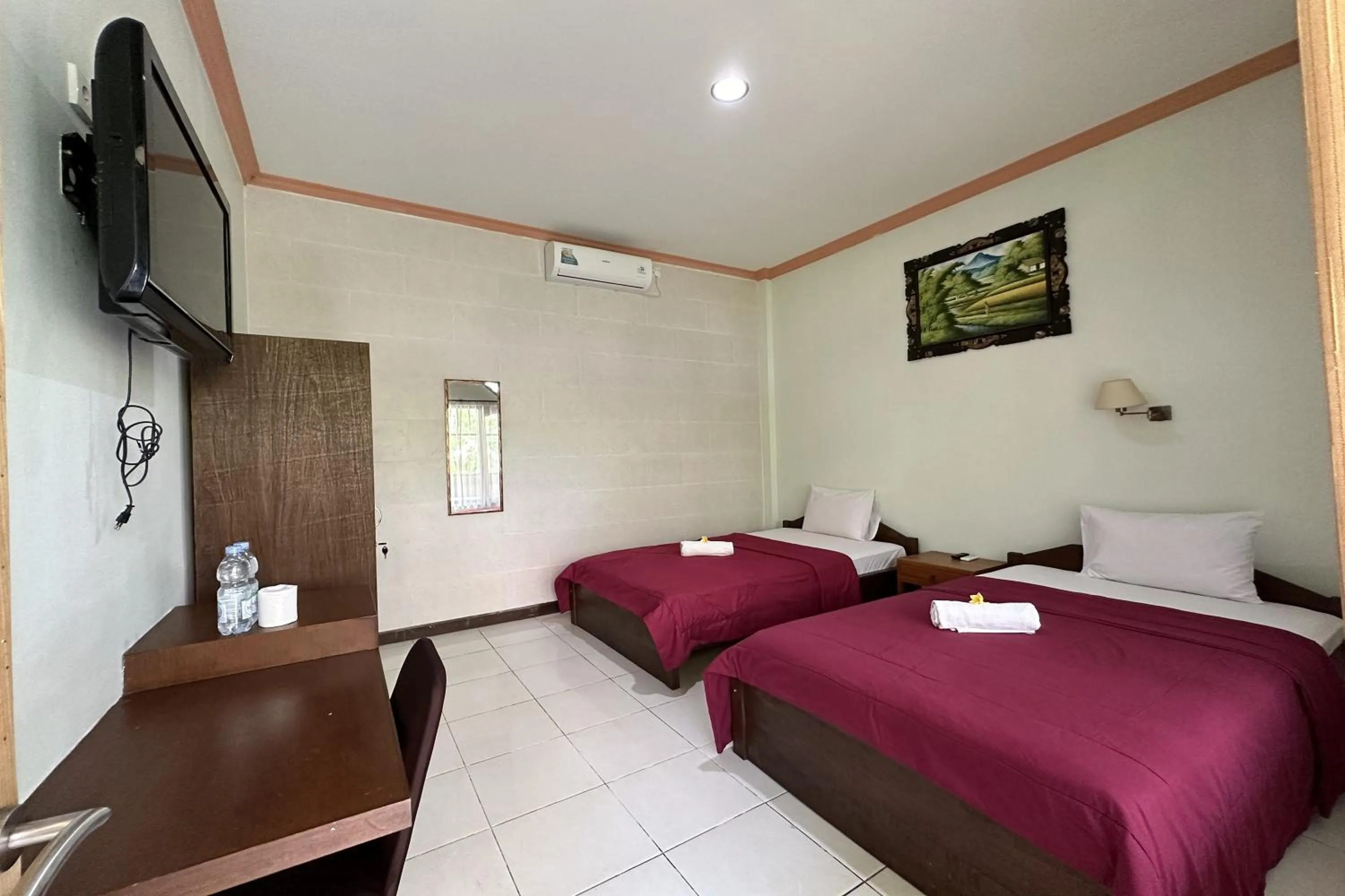 Bed in Taxa Raya Guest House