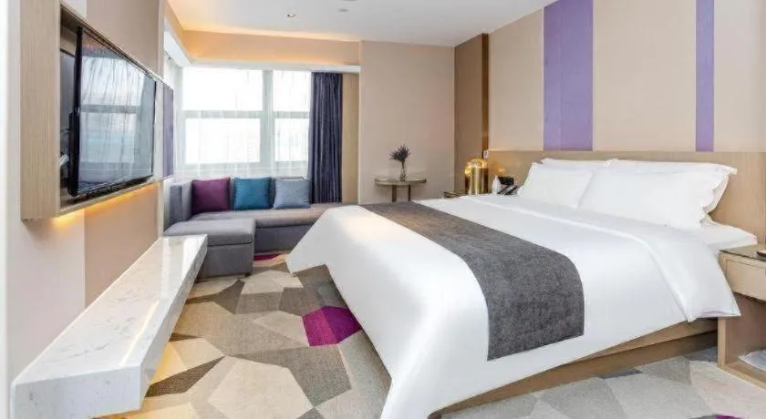 Bed in Lavande Hotel Shenzhen Dongmen Shuibeicuizhu Metro Station