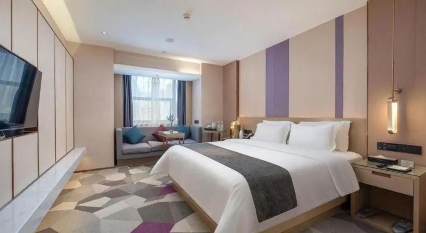 Bed in Lavande Hotel Shenzhen Dongmen Shuibeicuizhu Metro Station