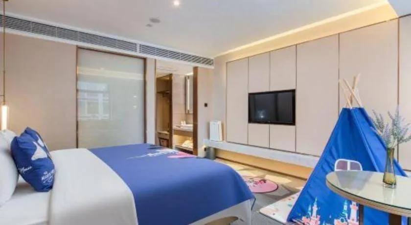 Bed in Lavande Hotel Shenzhen Dongmen Shuibeicuizhu Metro Station