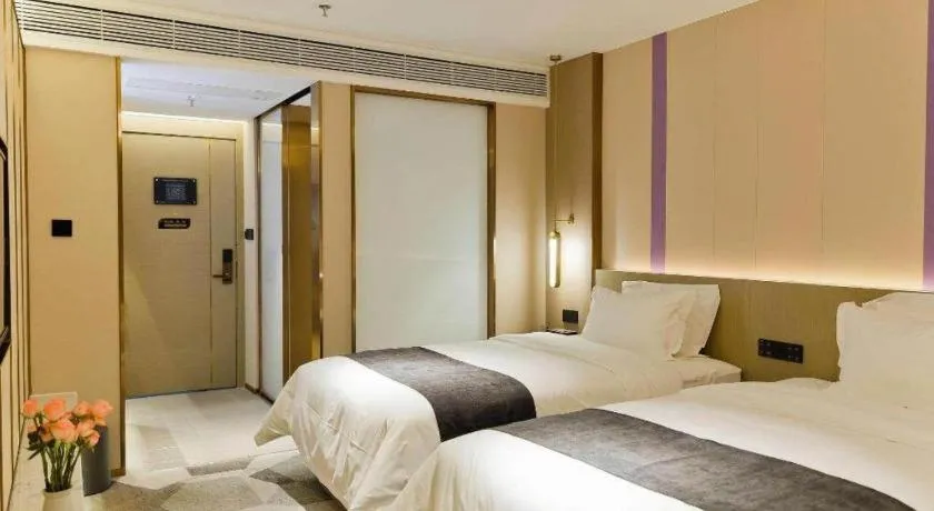 Bed in Lavande Hotel Shenzhen Dongmen Shuibeicuizhu Metro Station