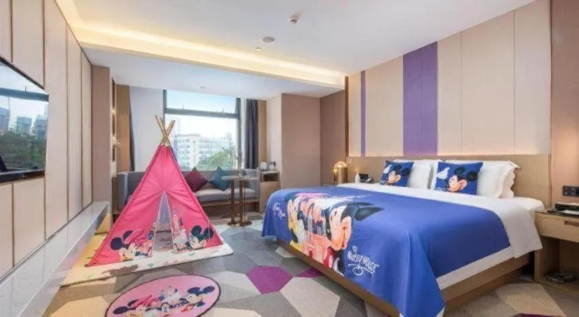 Bed in Lavande Hotel Shenzhen Dongmen Shuibeicuizhu Metro Station