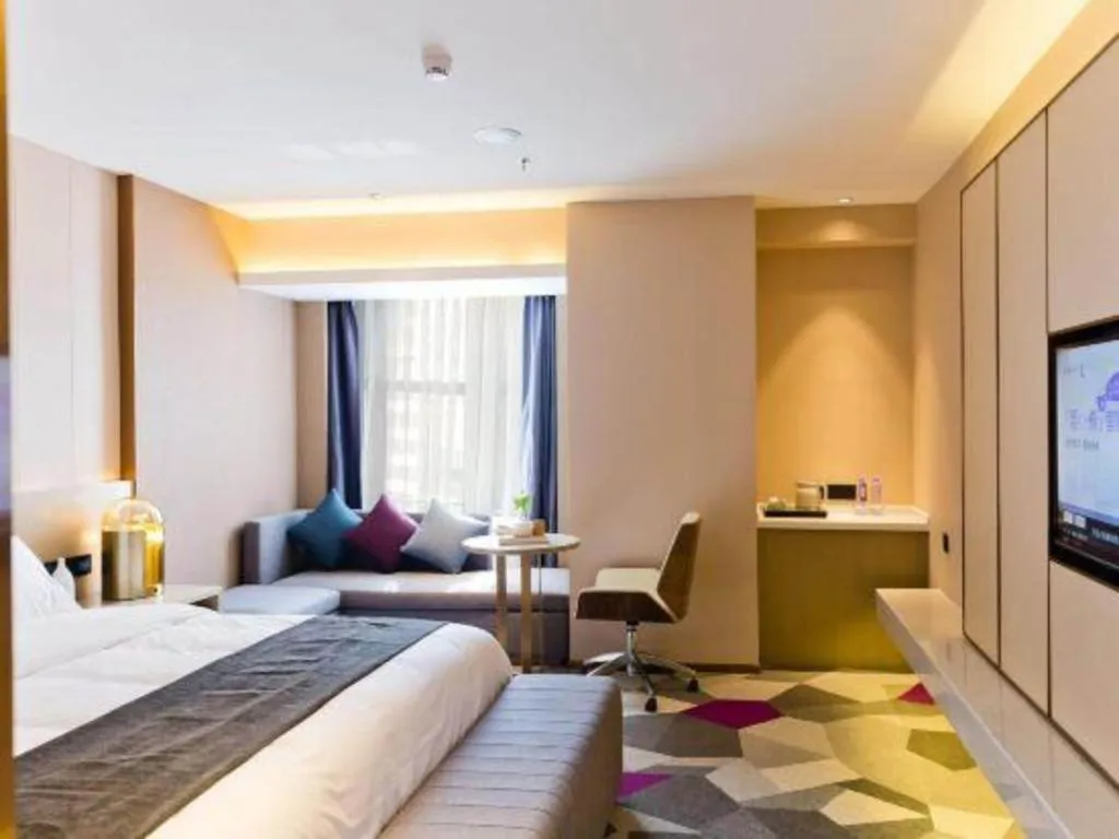 Bed in Lavande Hotel Shenzhen Dongmen Shuibeicuizhu Metro Station