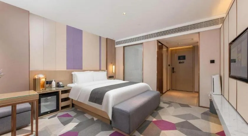 Bed in Lavande Hotel Shenzhen Dongmen Shuibeicuizhu Metro Station
