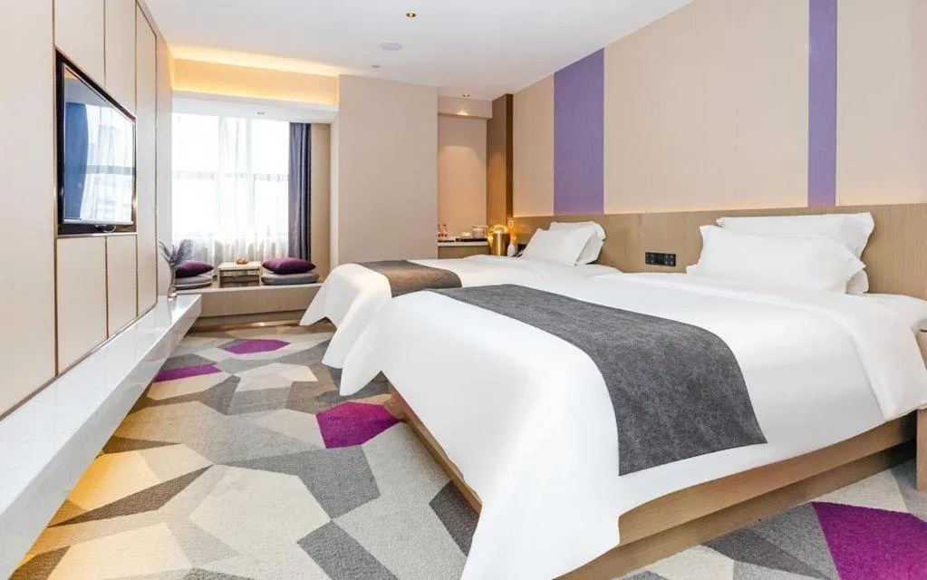 Bed in Lavande Hotel Shenzhen Dongmen Shuibeicuizhu Metro Station