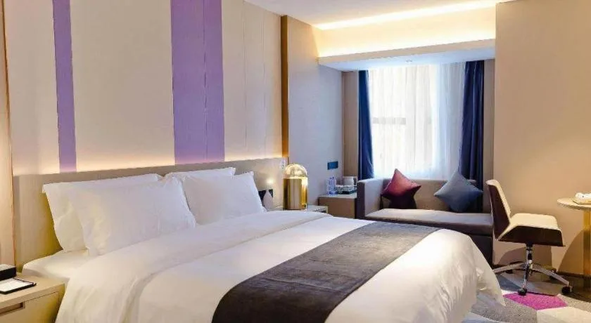 Bed in Lavande Hotel Shenzhen Dongmen Shuibeicuizhu Metro Station