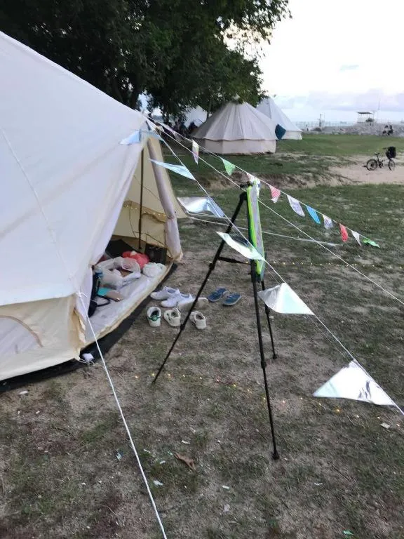 Glamping kaki singapore-Standard medium bell tent