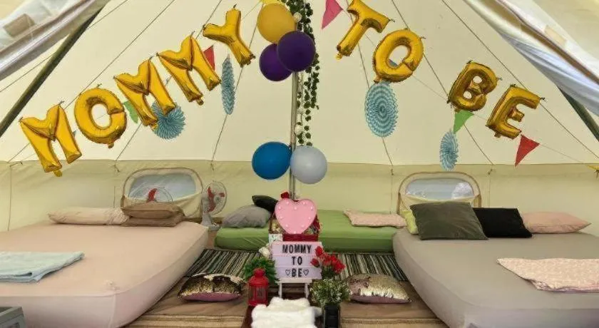 Glamping kaki singapore-Standard medium bell tent