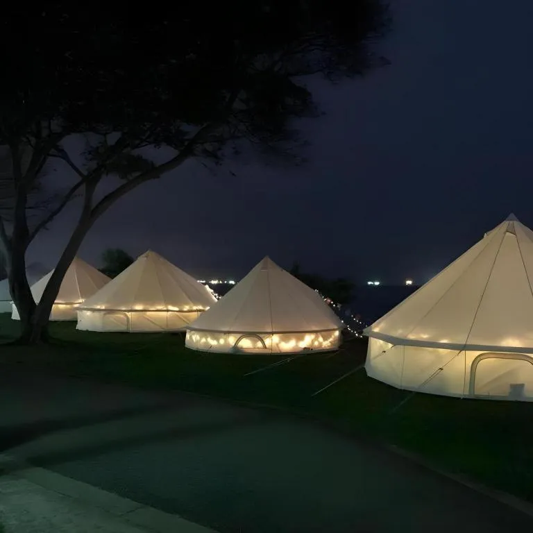 Glamping kaki singapore-Standard medium bell tent