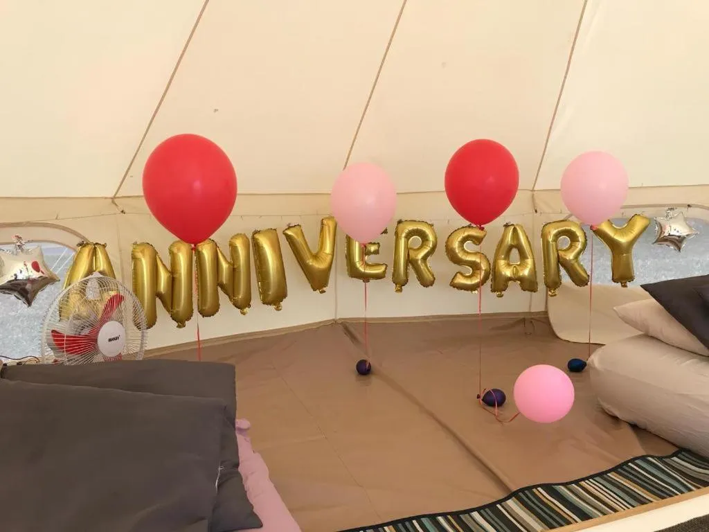 Glamping kaki singapore-Standard medium bell tent