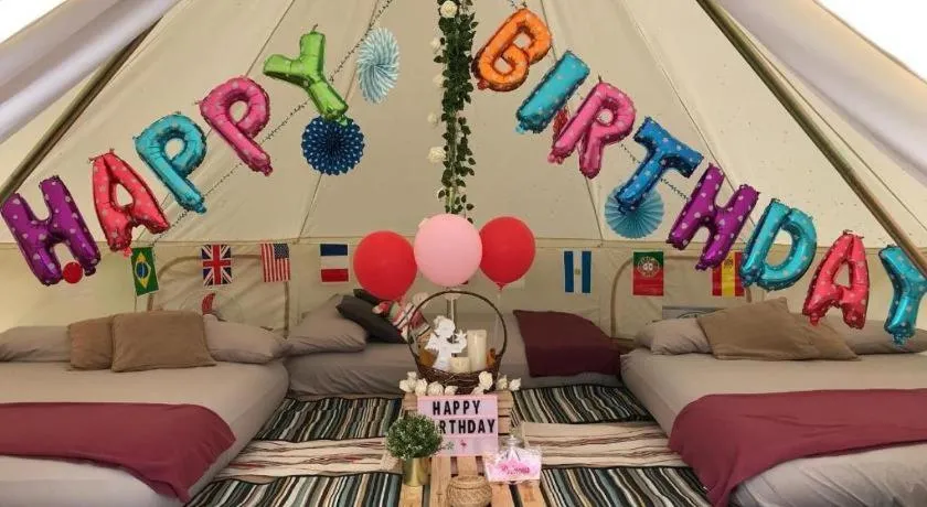 Glamping kaki singapore-Standard medium bell tent