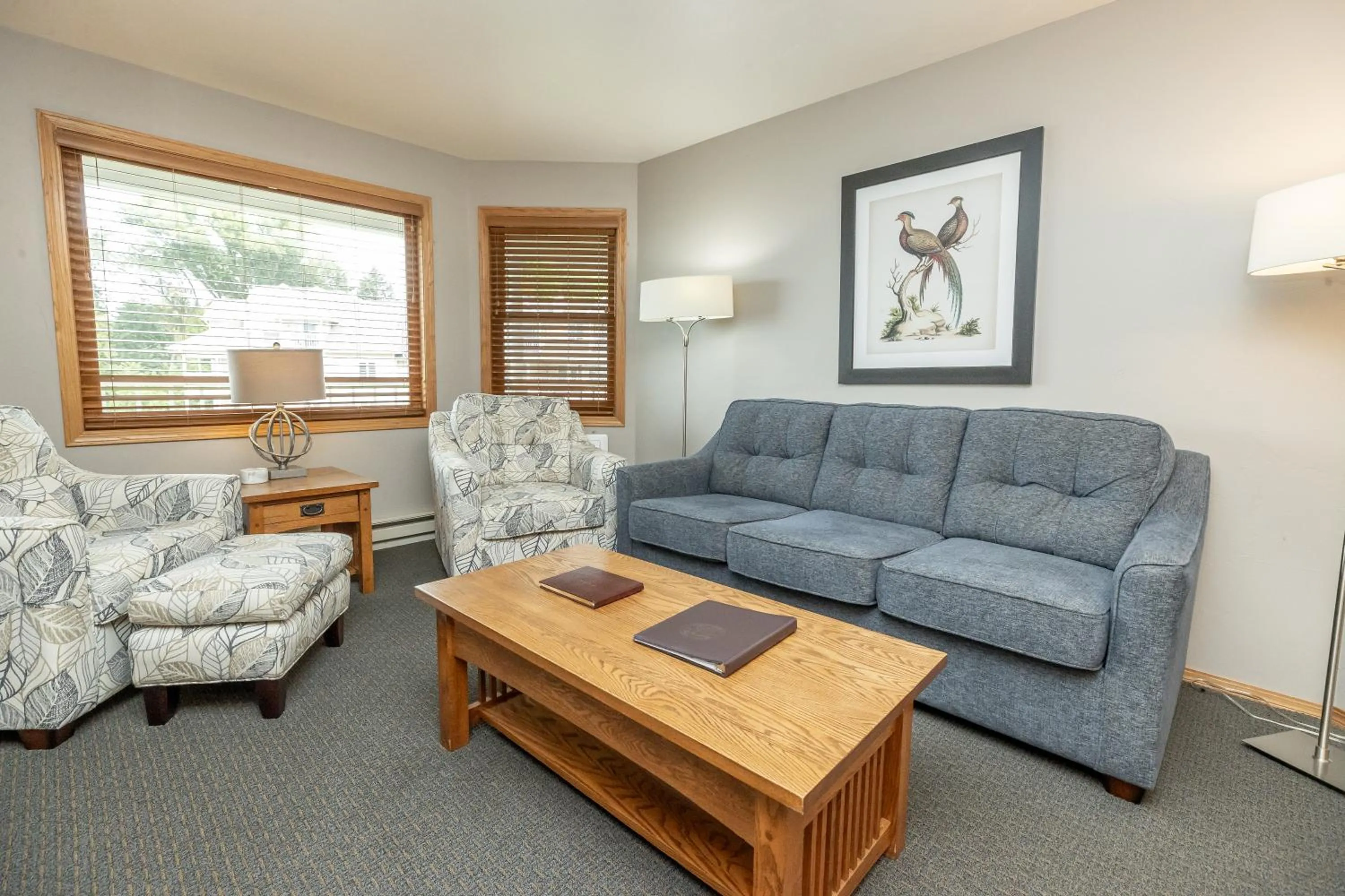 Living room in Westwood Shores Waterfront Resort