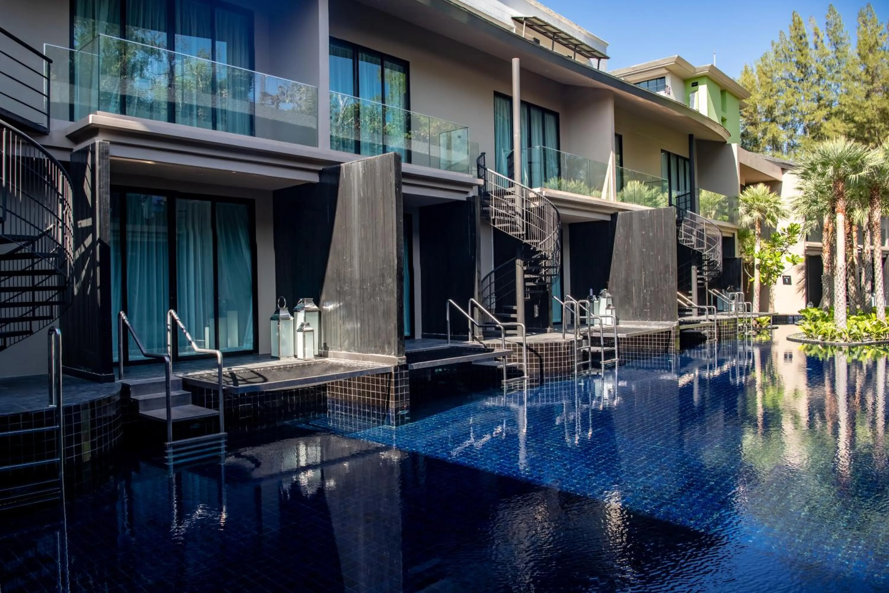 Pool view in Luminous Resort & Spa by Areca
