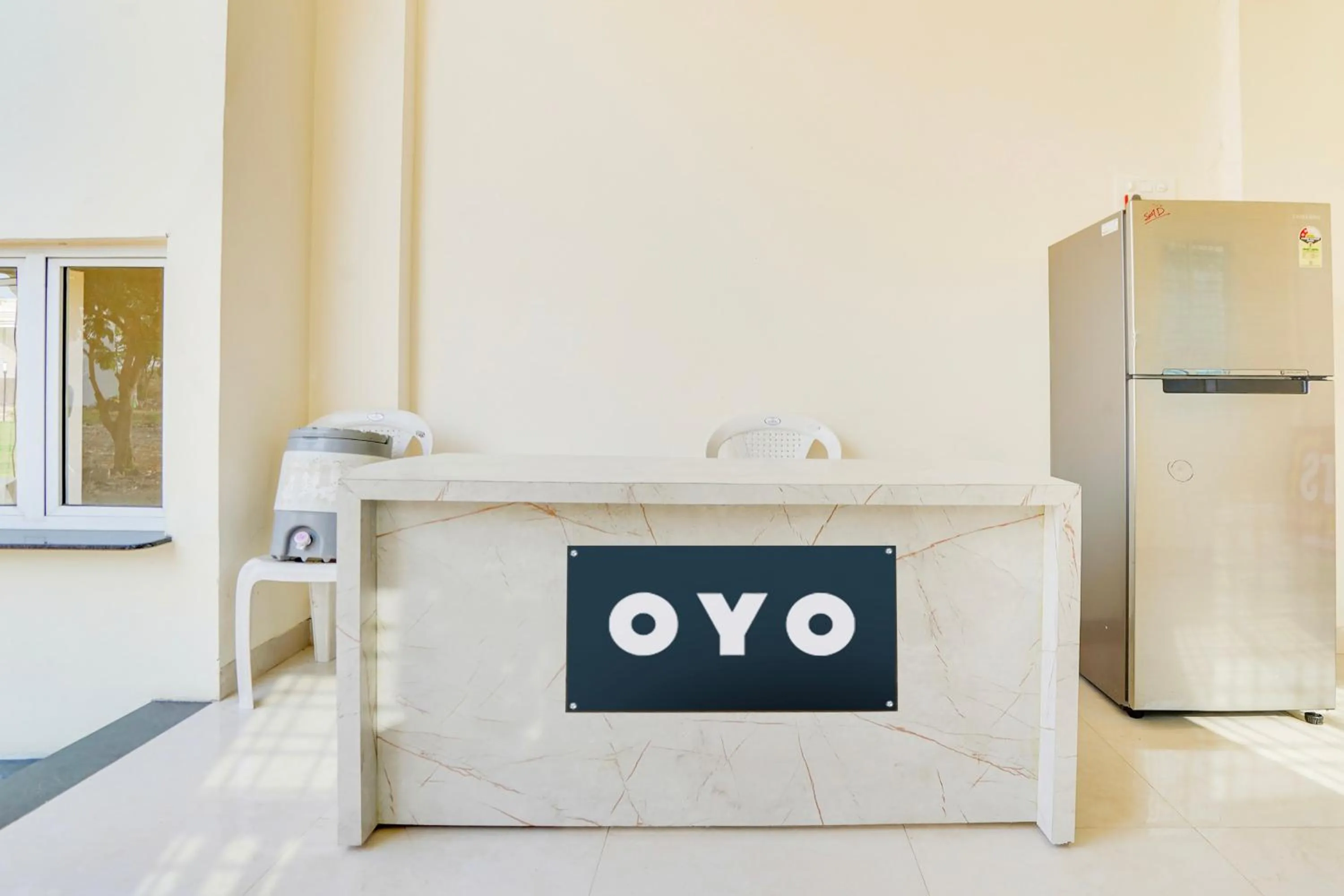 Lobby or reception in Hotel O UTS STAY IN