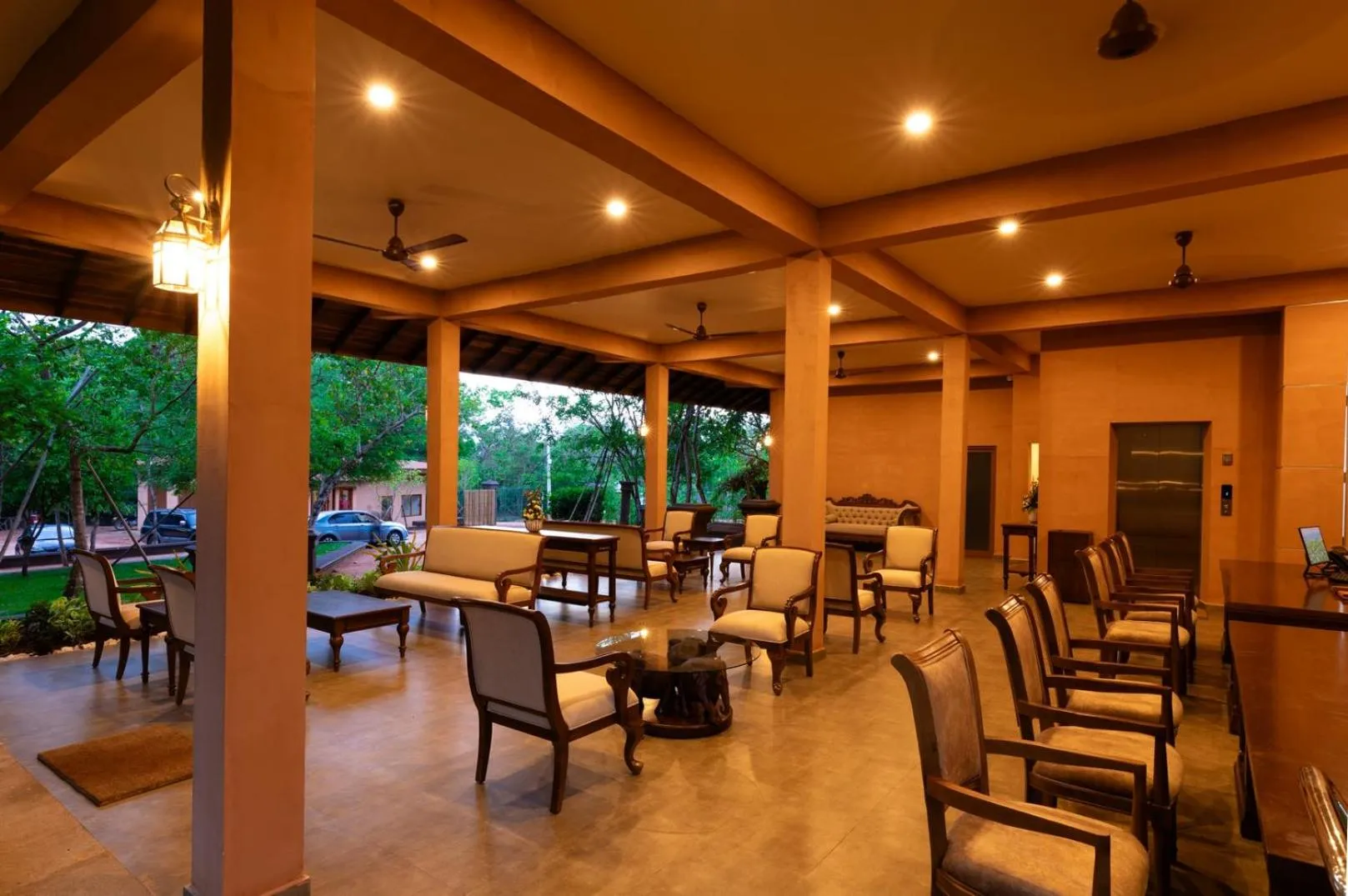 Lobby or reception in Sigiriya Forest Edge By Marino Leisure