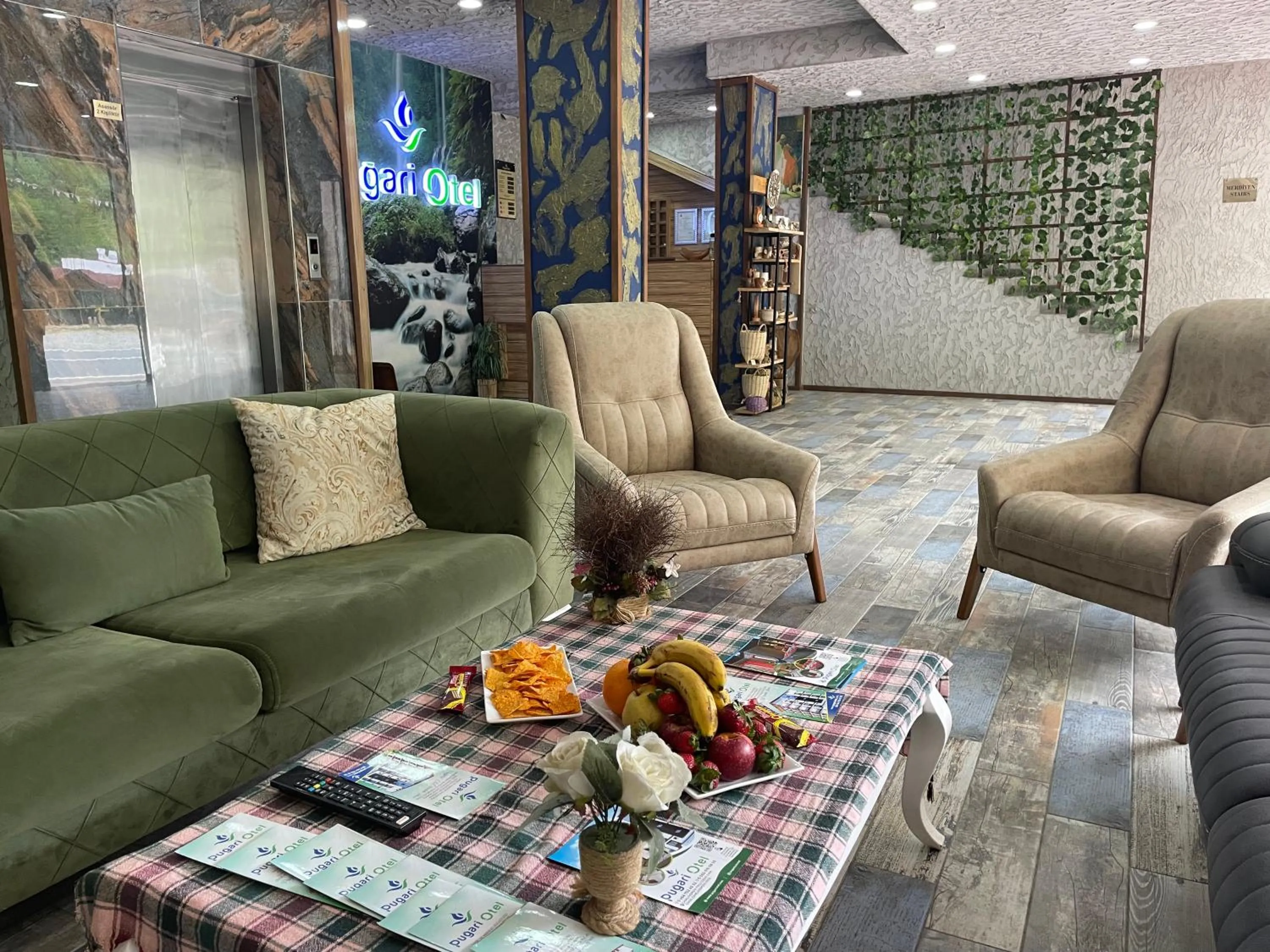 Living room in PUGARi HOTEL