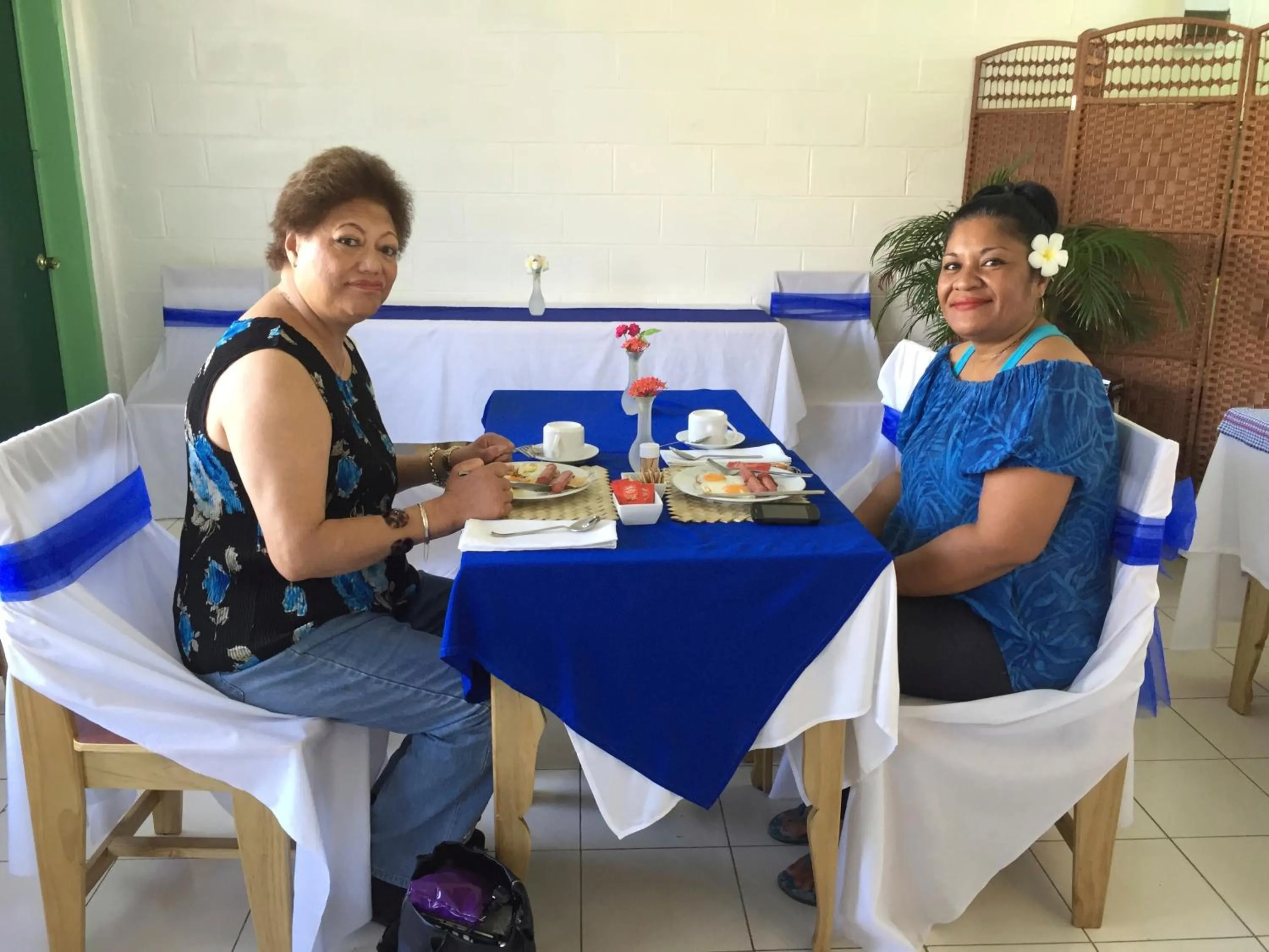 Guests in Moatoga Hotel