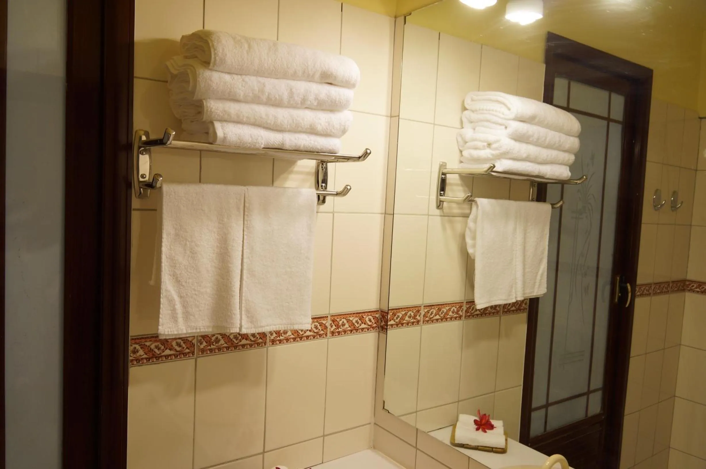 Decorative detail in Moatoga Hotel