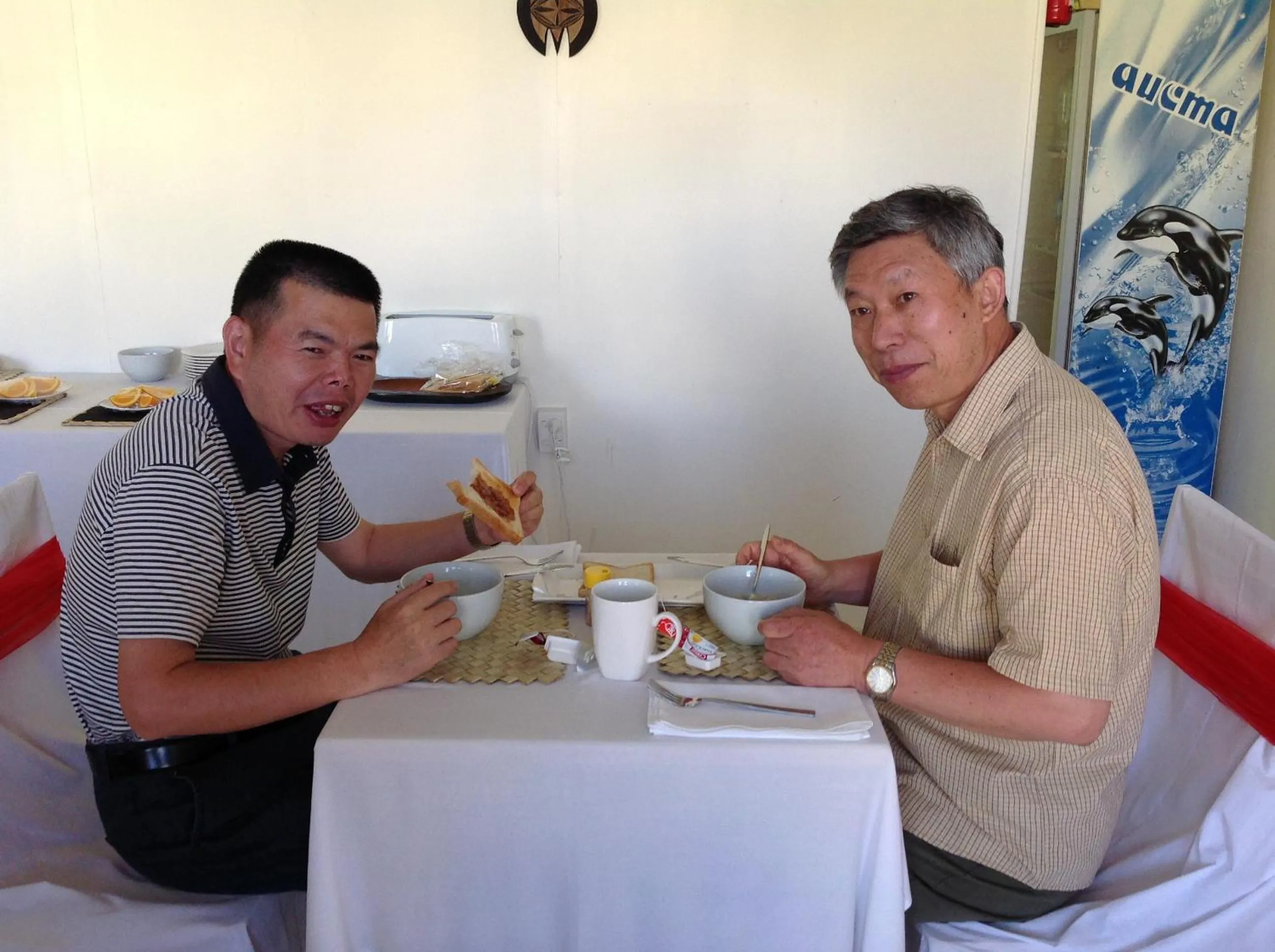 Guests in Moatoga Hotel