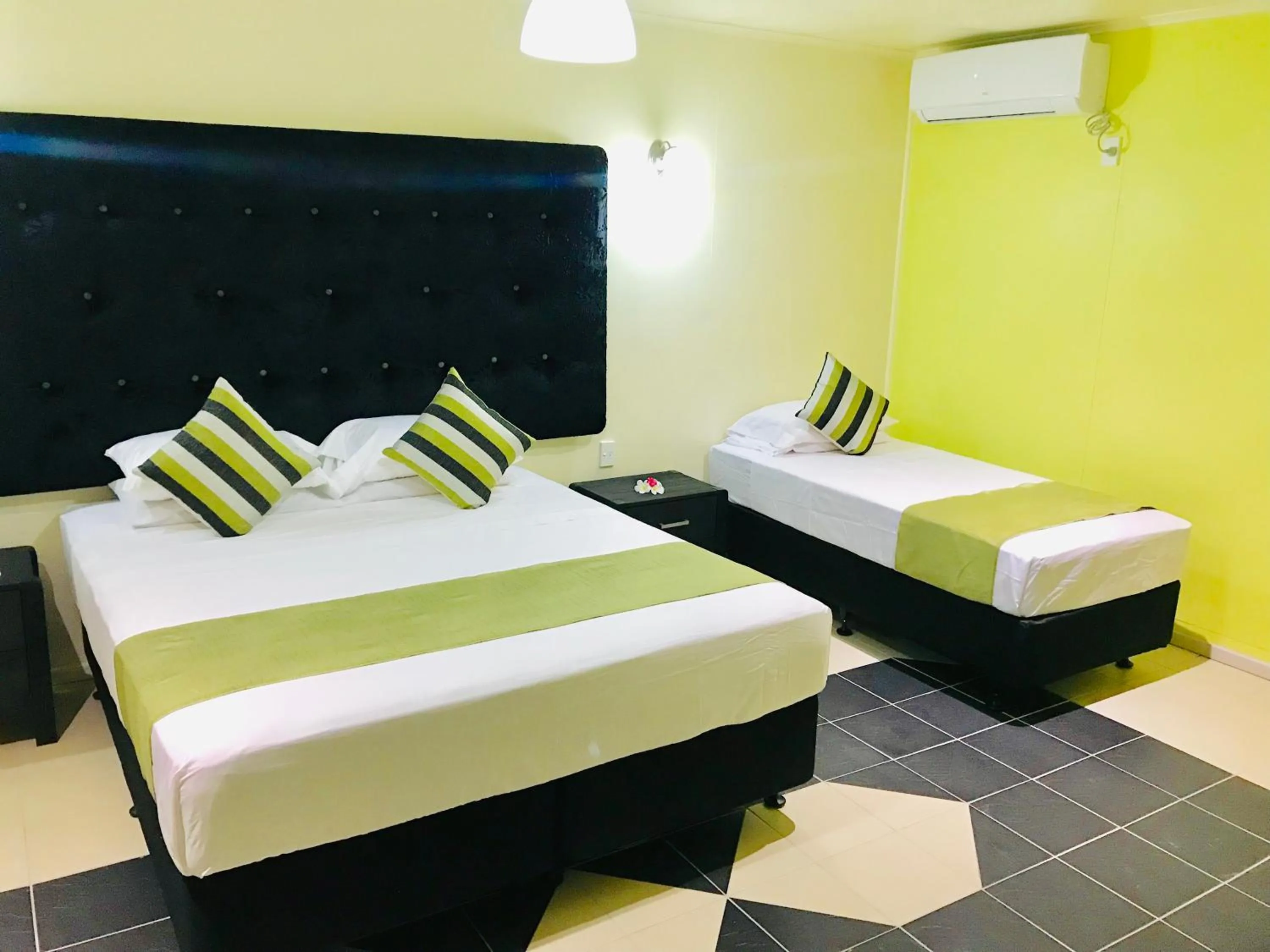 Bed in Moatoga Hotel