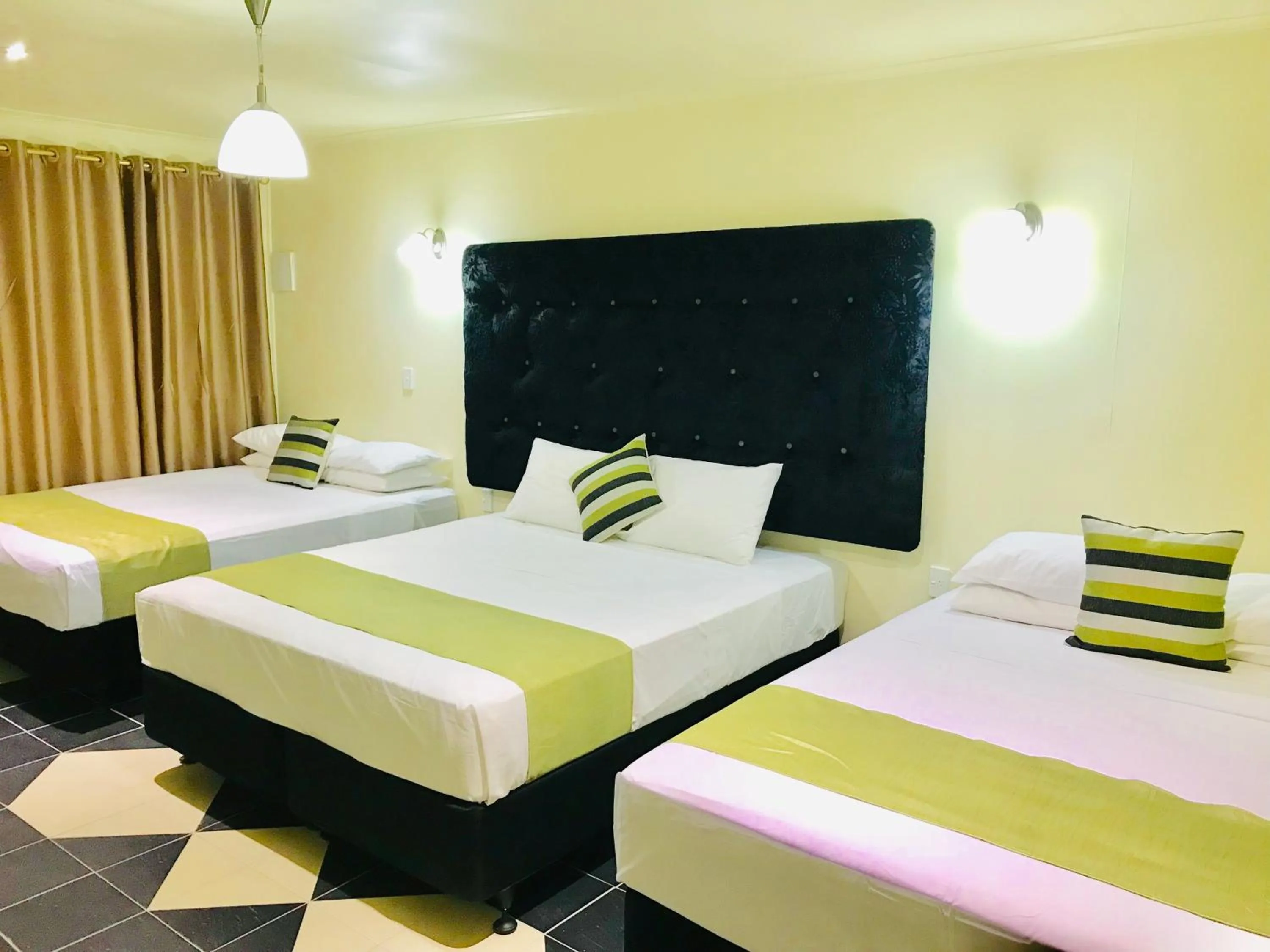 Bed in Moatoga Hotel