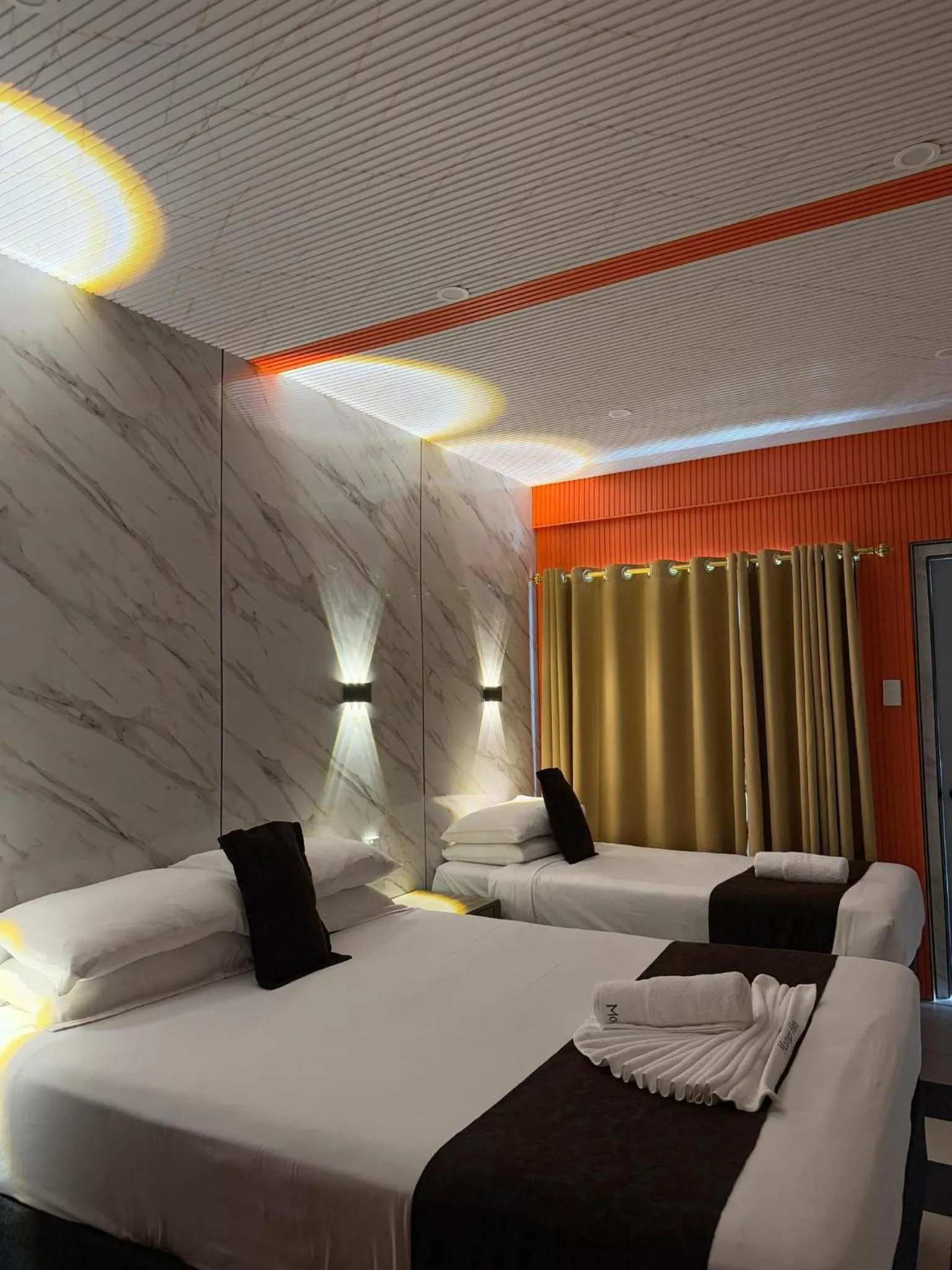 Bedroom, Bed in Moatoga Hotel