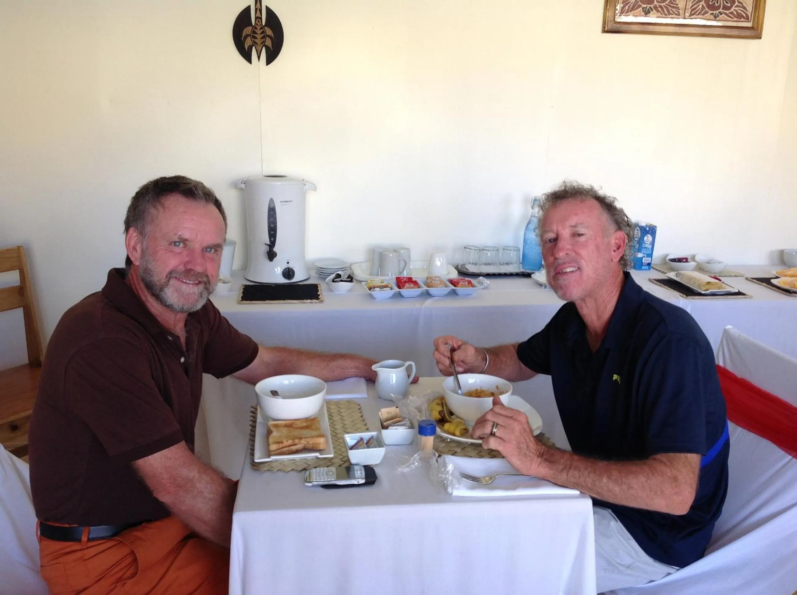 Guests in Moatoga Hotel