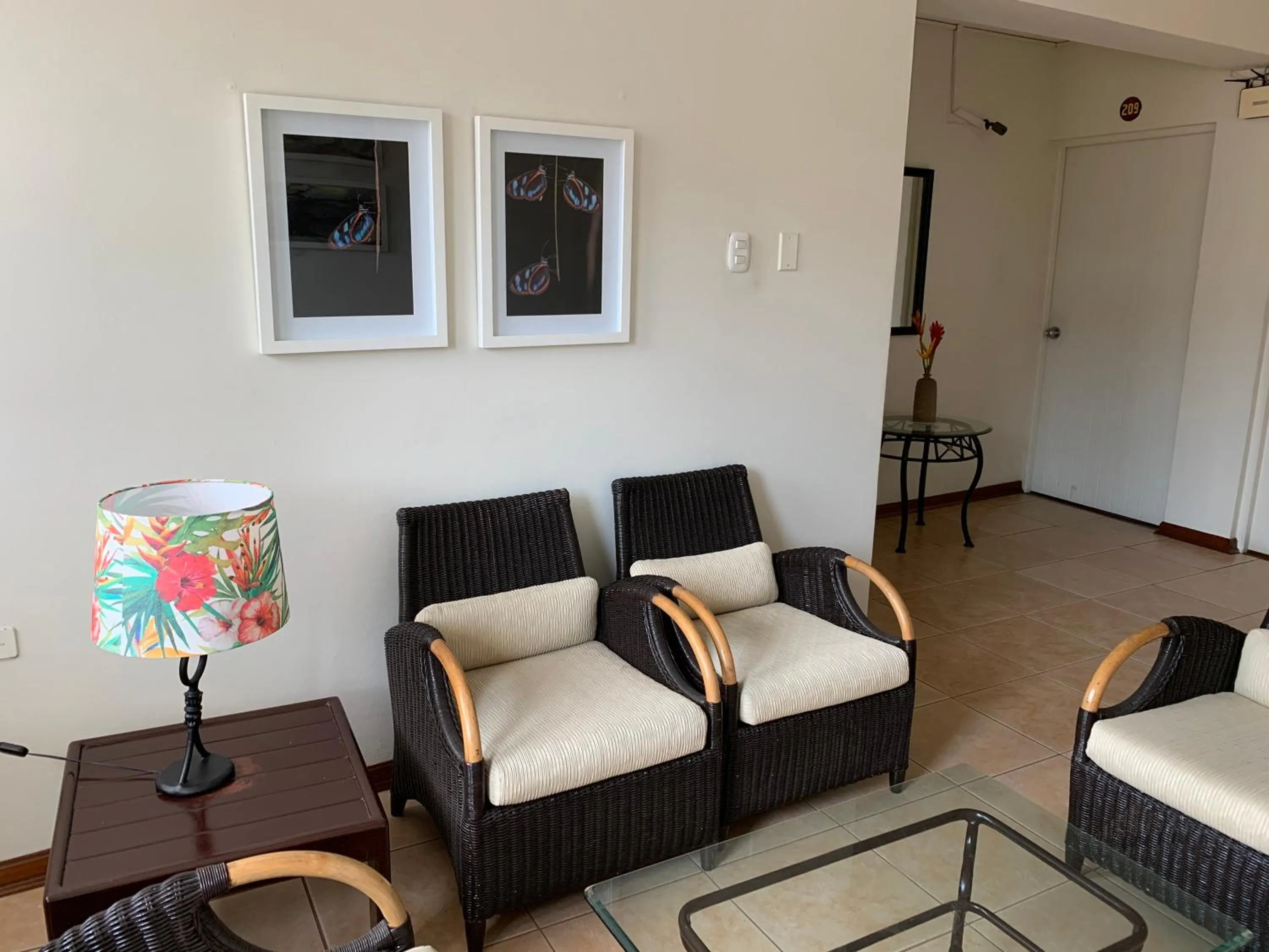 Living room in Hotel Acosta