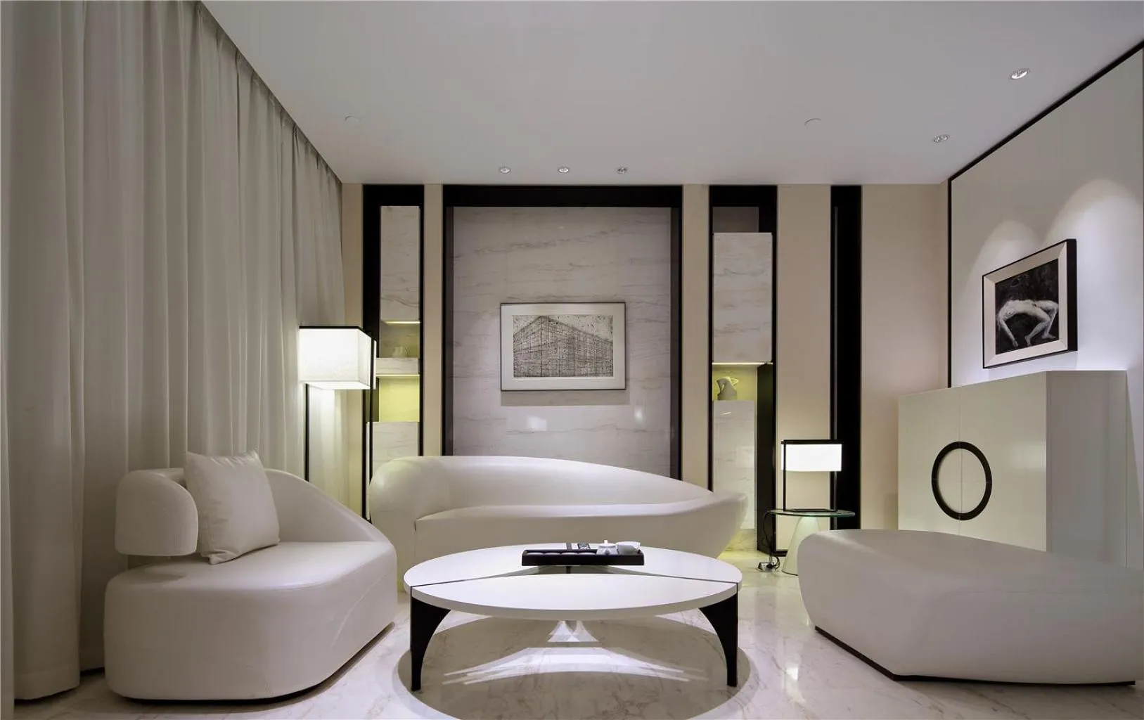 Living room in Wuhan Ziyuan Hotel