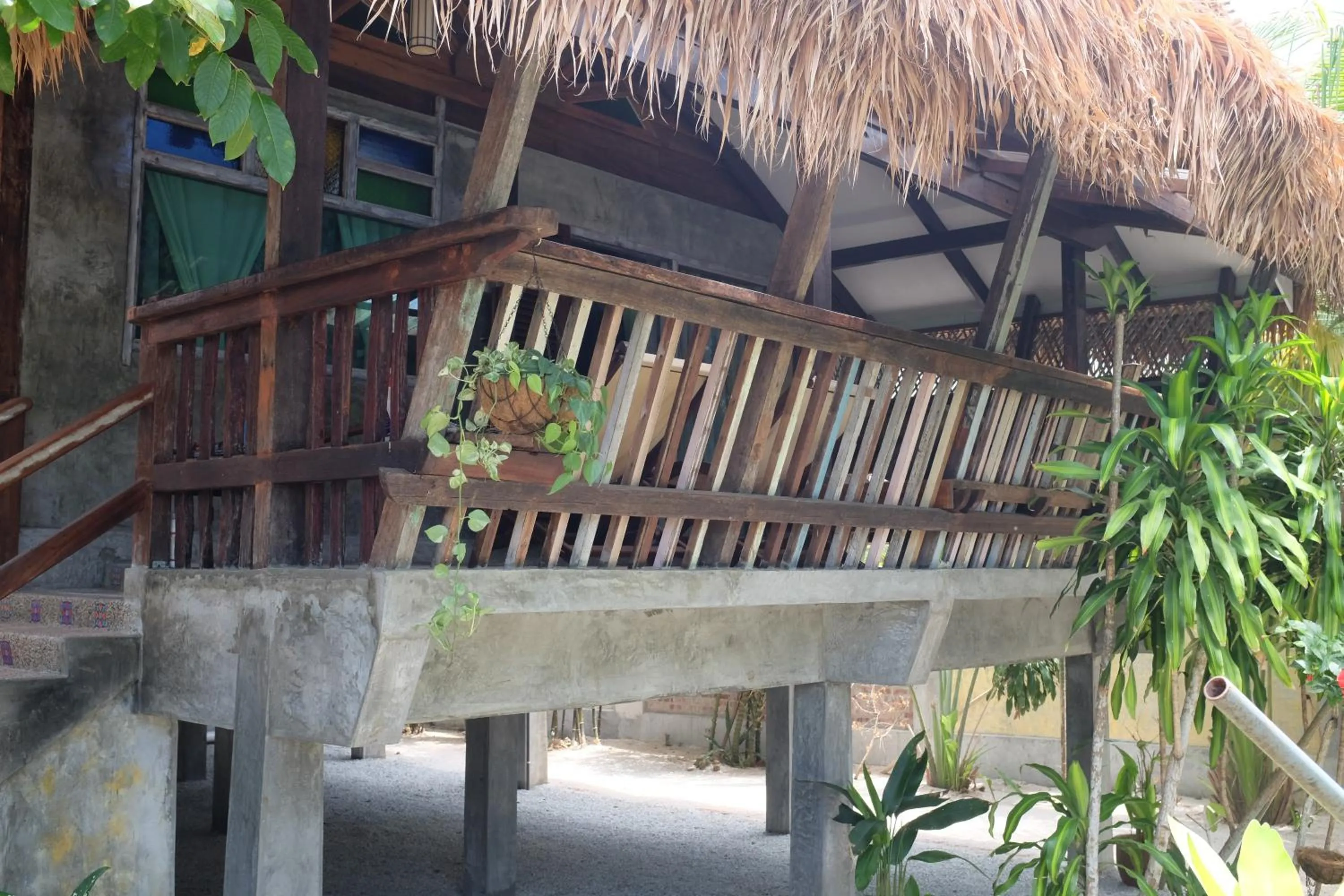 Property building in Panji Panji Tropical Wooden Home