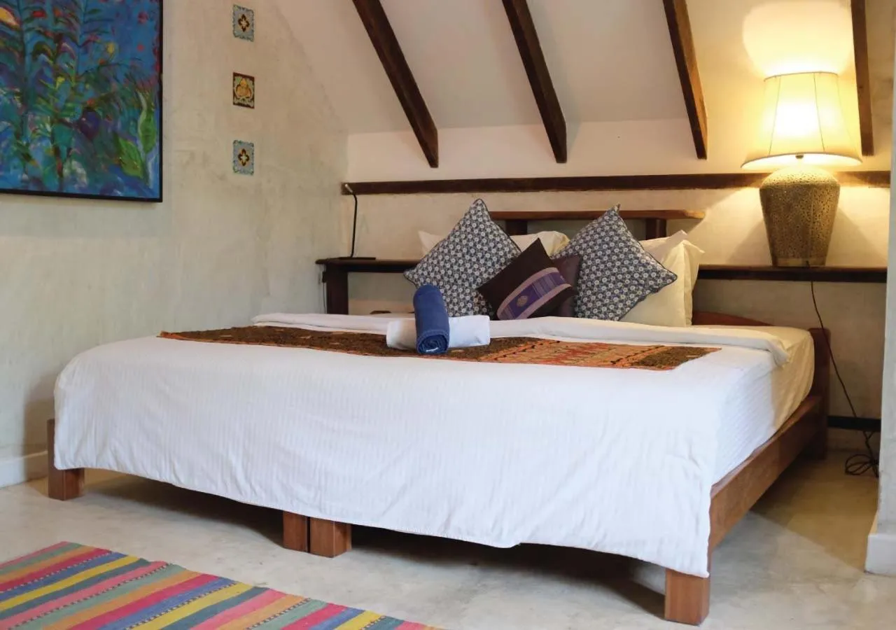 Bedroom, Bed in Panji Panji Tropical Wooden Home