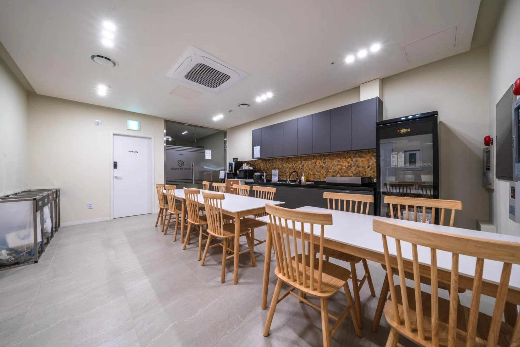 Property building in Bluebird Hotel