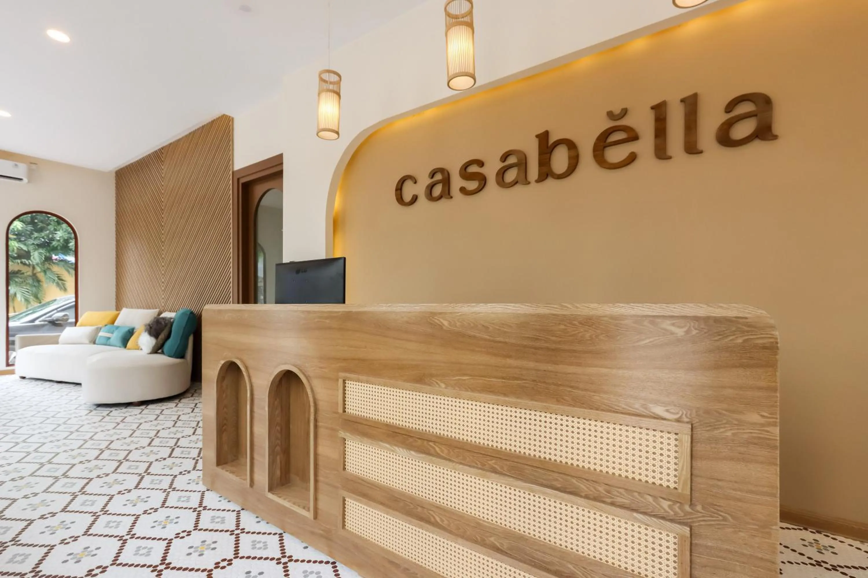 Lobby or reception in Casabella Homestay Batam