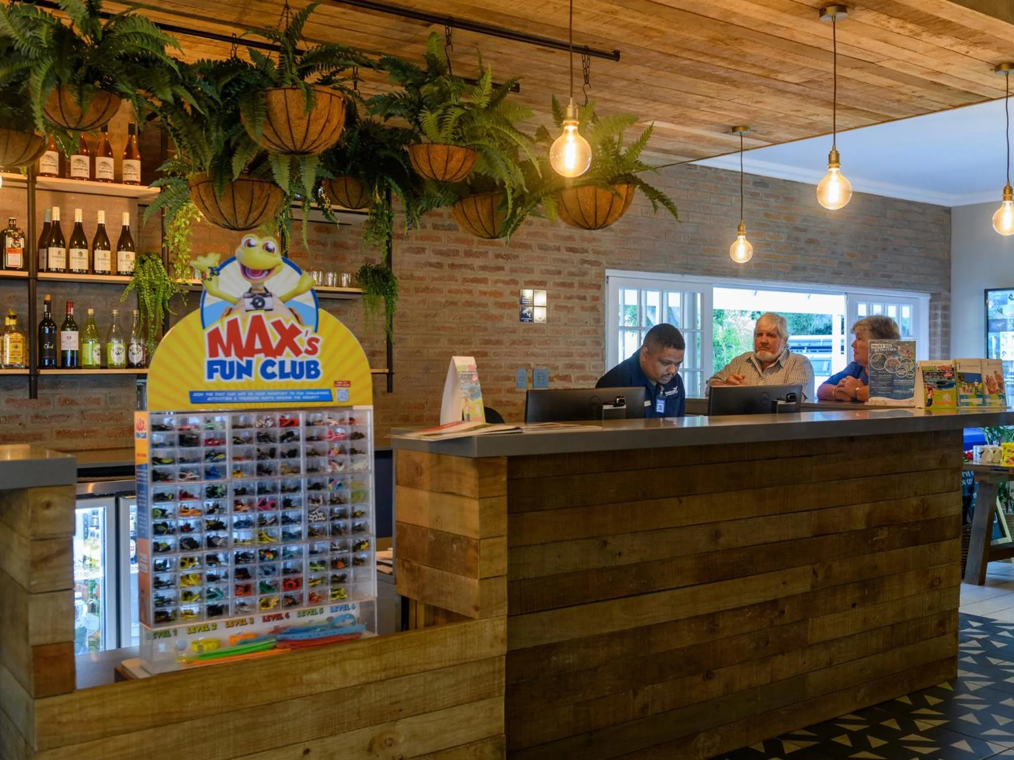 On-site shops in Formosa Bay