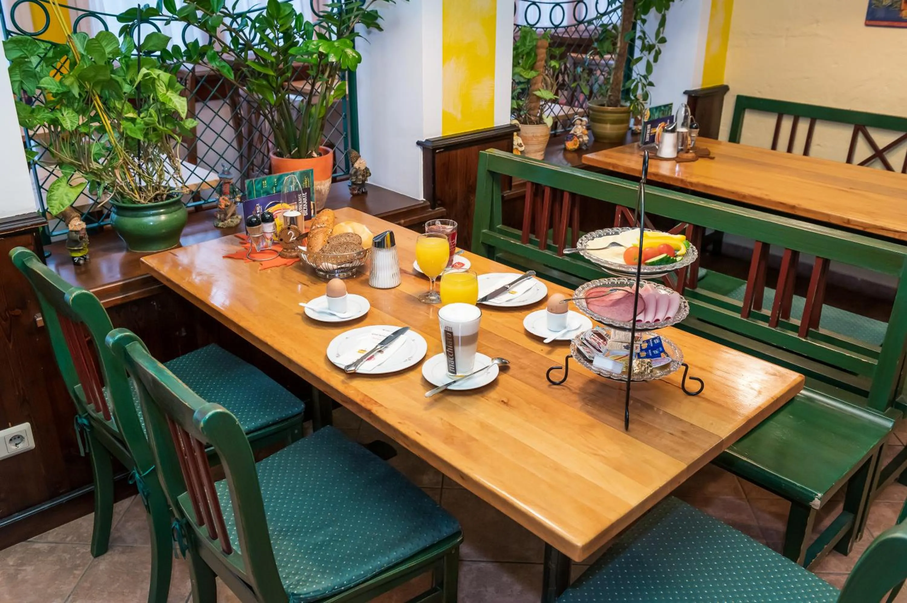 Breakfast in Ferien beim Treiber