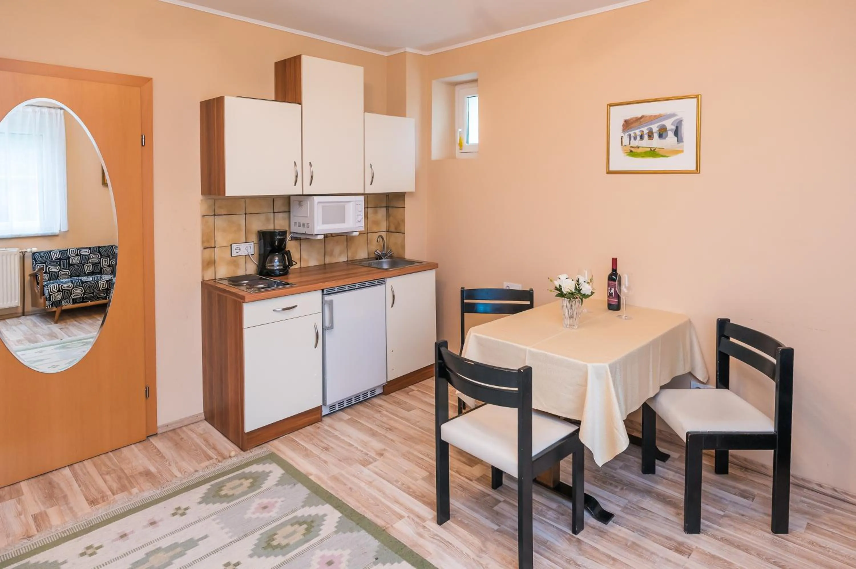 Living room in Ferien beim Treiber