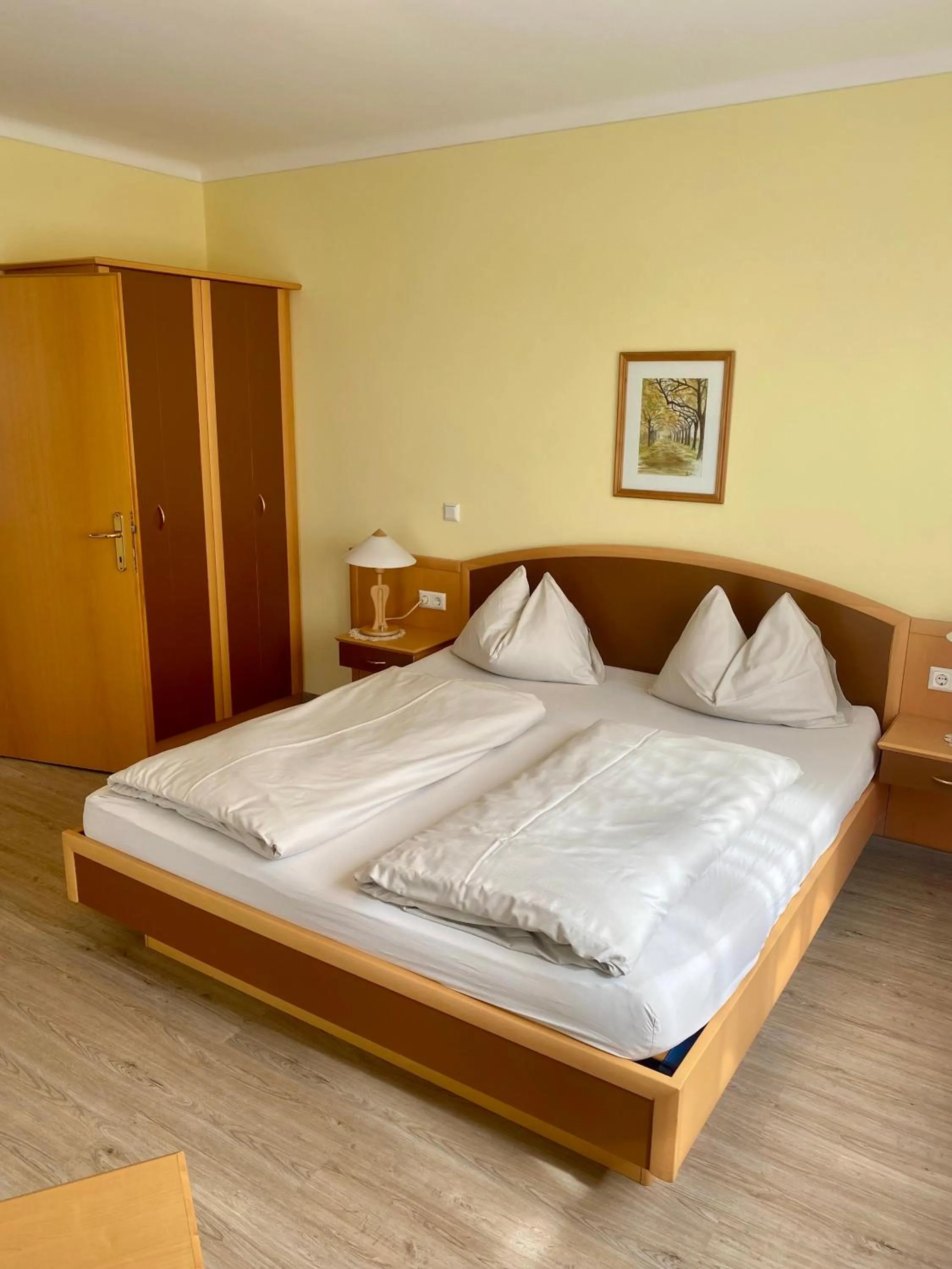 Bedroom, Bed in Ferien beim Treiber