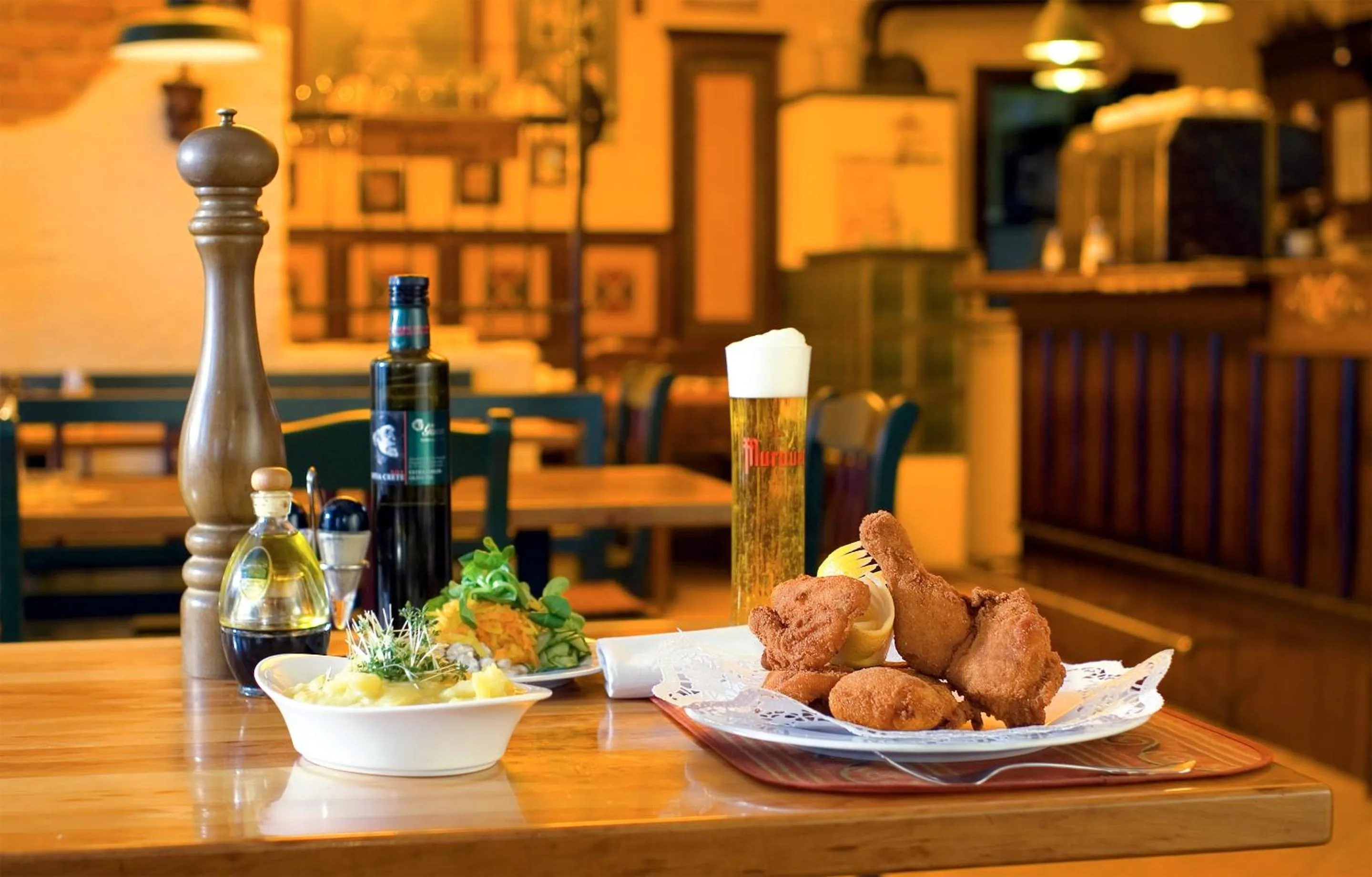 Food and drinks in Ferien beim Treiber