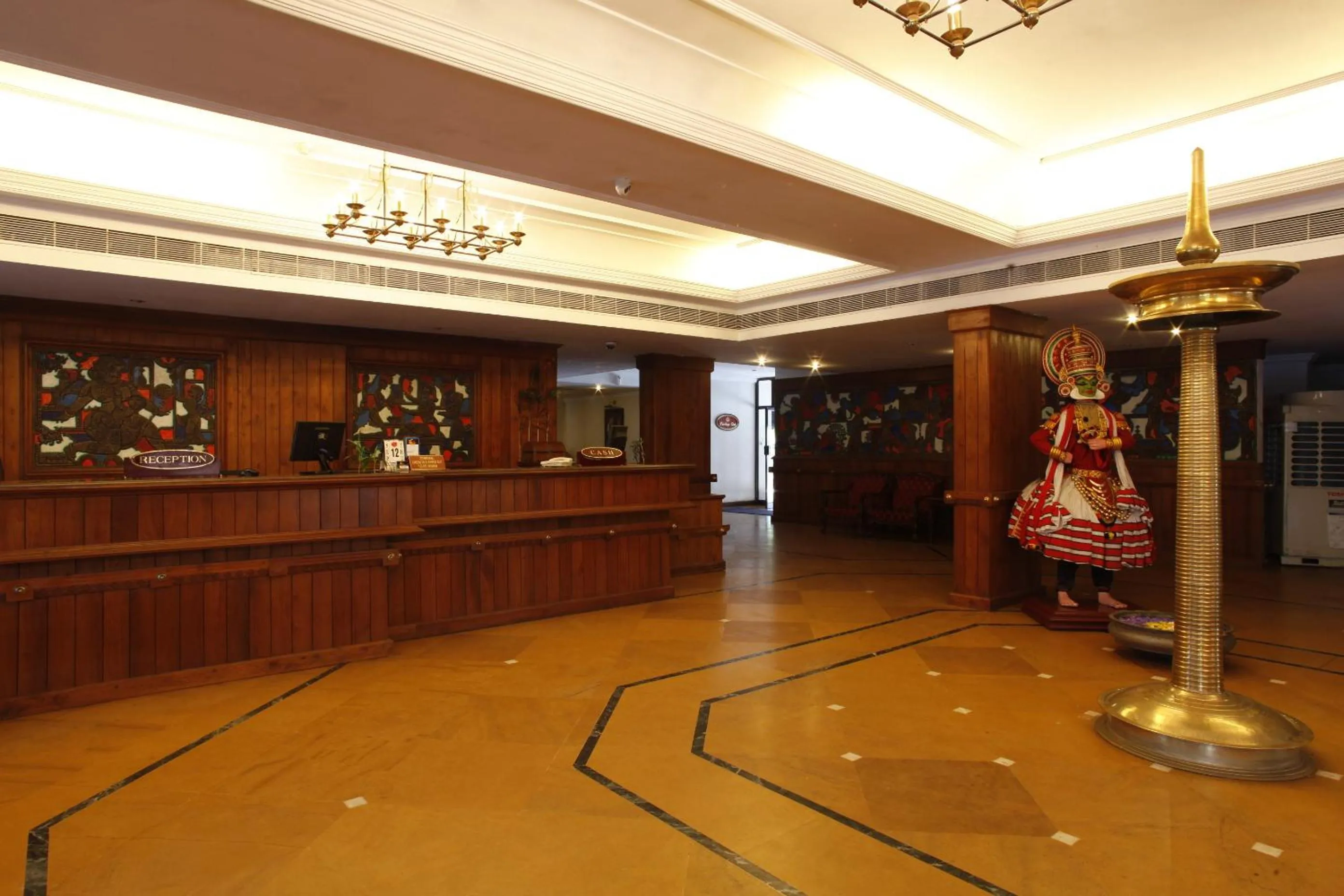 Lobby or reception in Sopanam Heritage