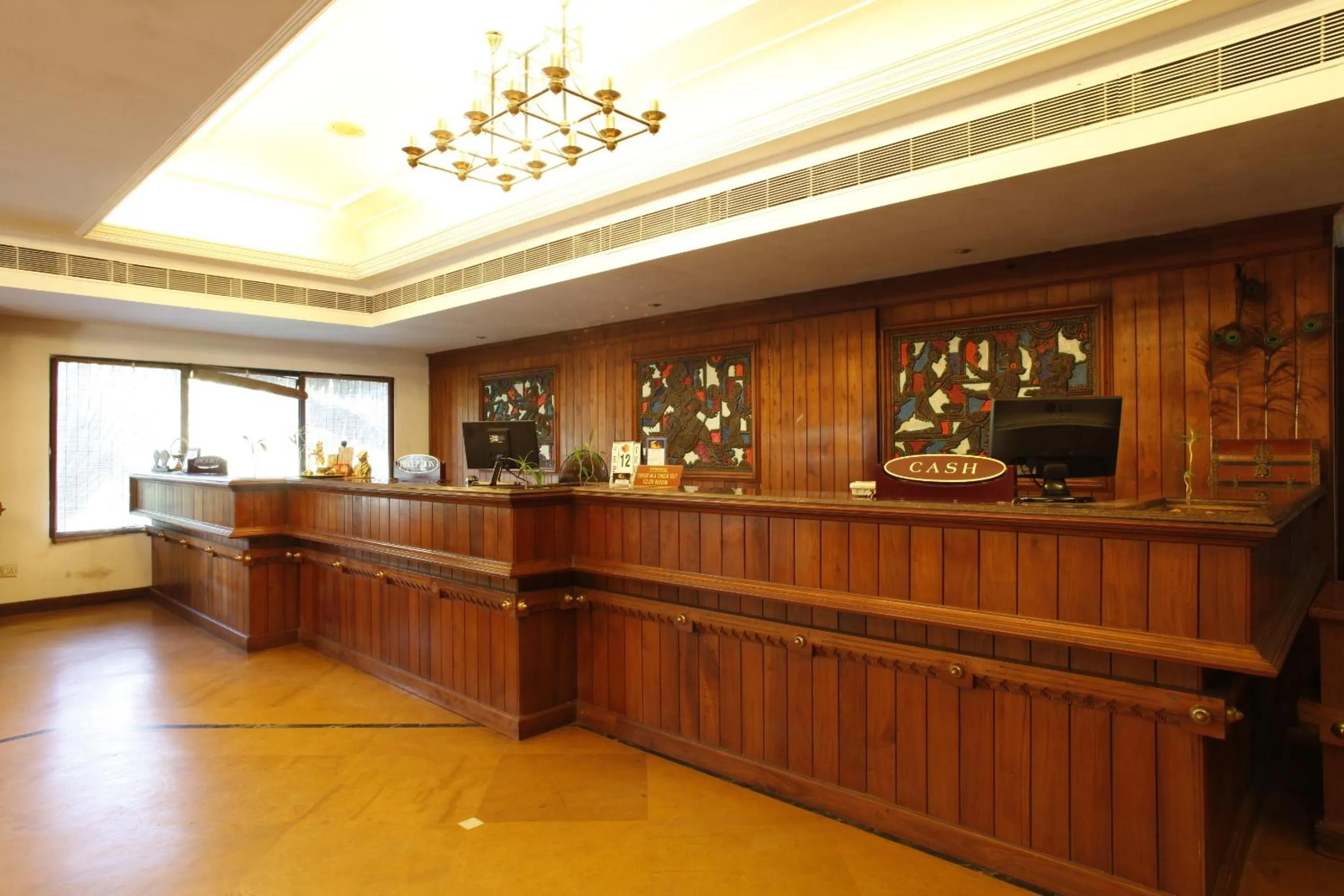 Lobby or reception in Sopanam Heritage