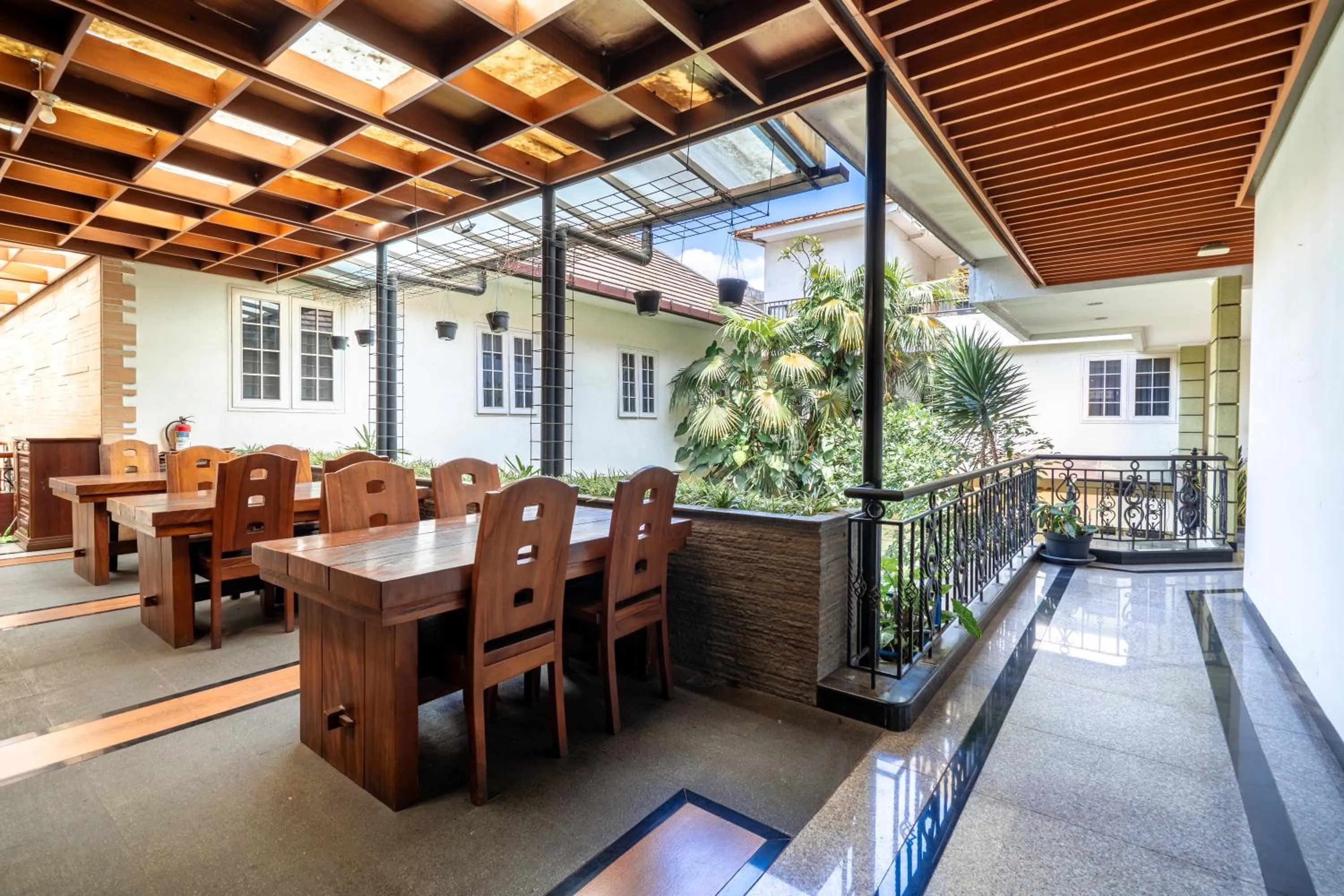 Seating area in Rehat at Ottenville Boutique Hotel
