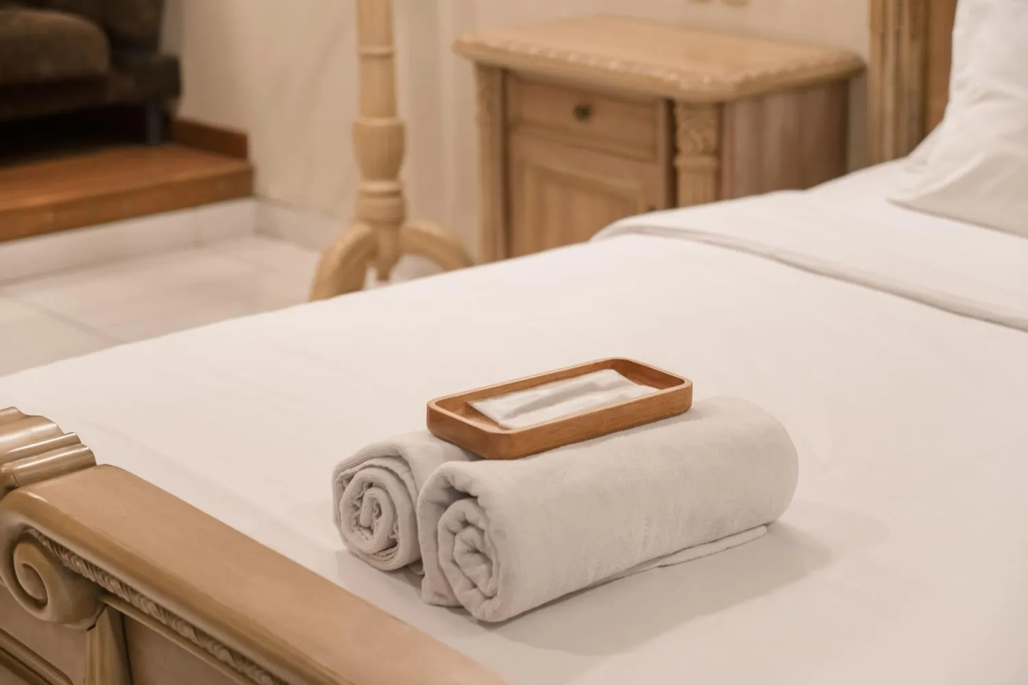 towels, Bed in Cove Ottenville Boutique Hotel