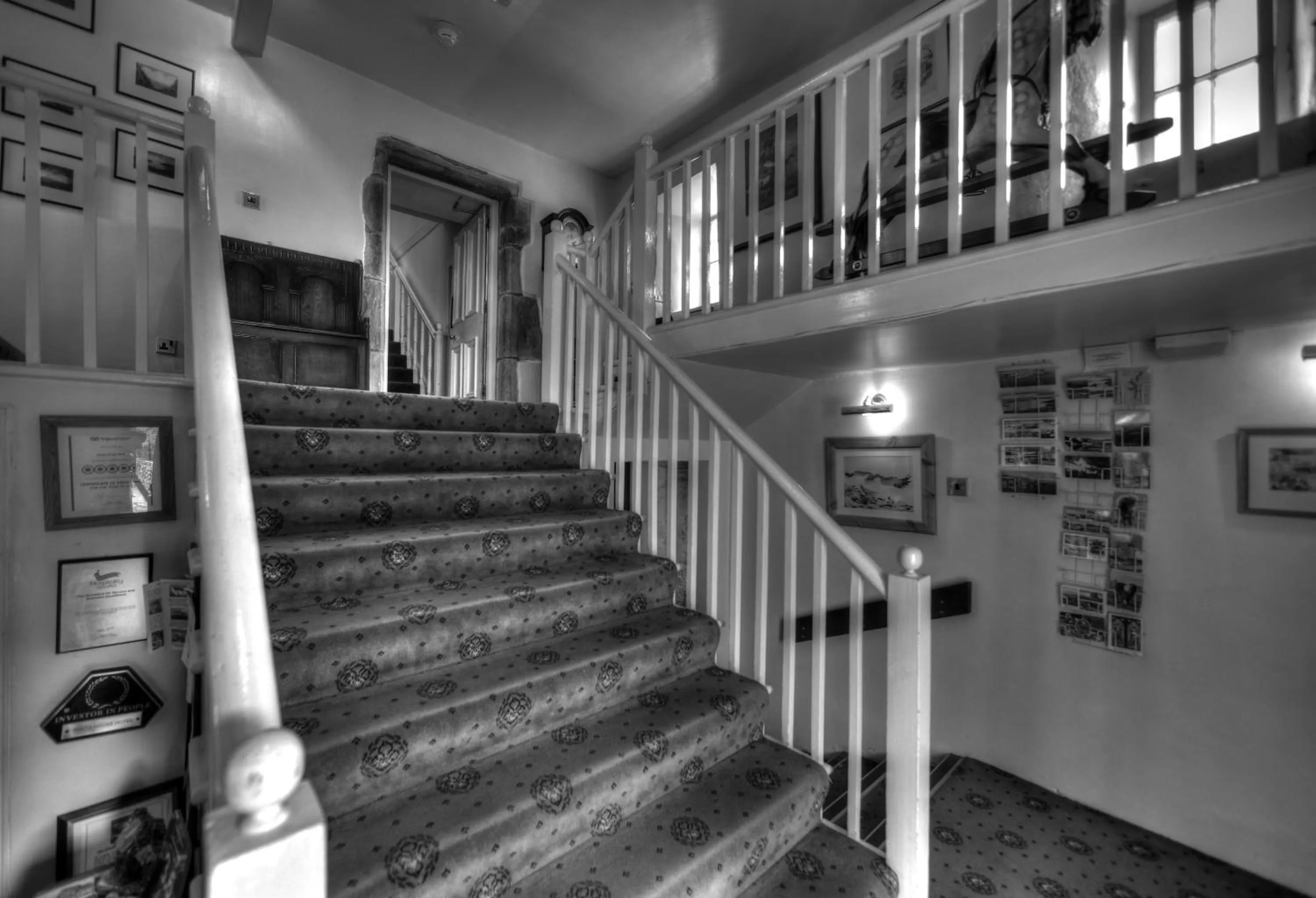 Lobby or reception in Busta House Hotel