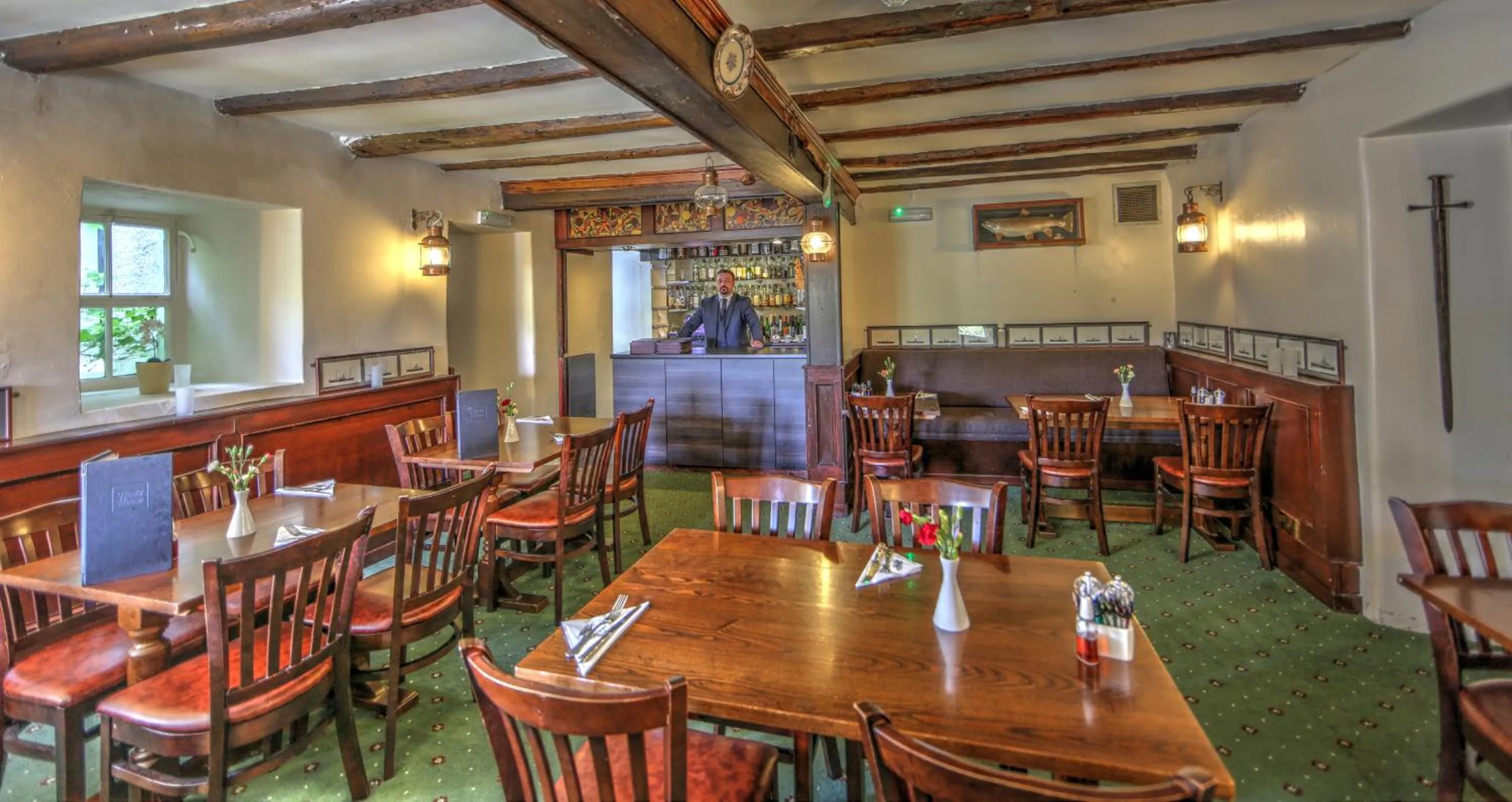 Lounge or bar in Busta House Hotel