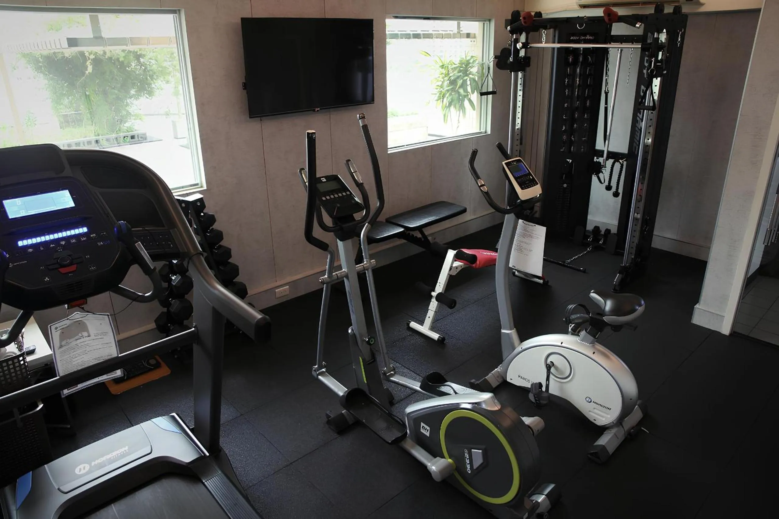 Fitness centre/facilities in Hotel Bonza
