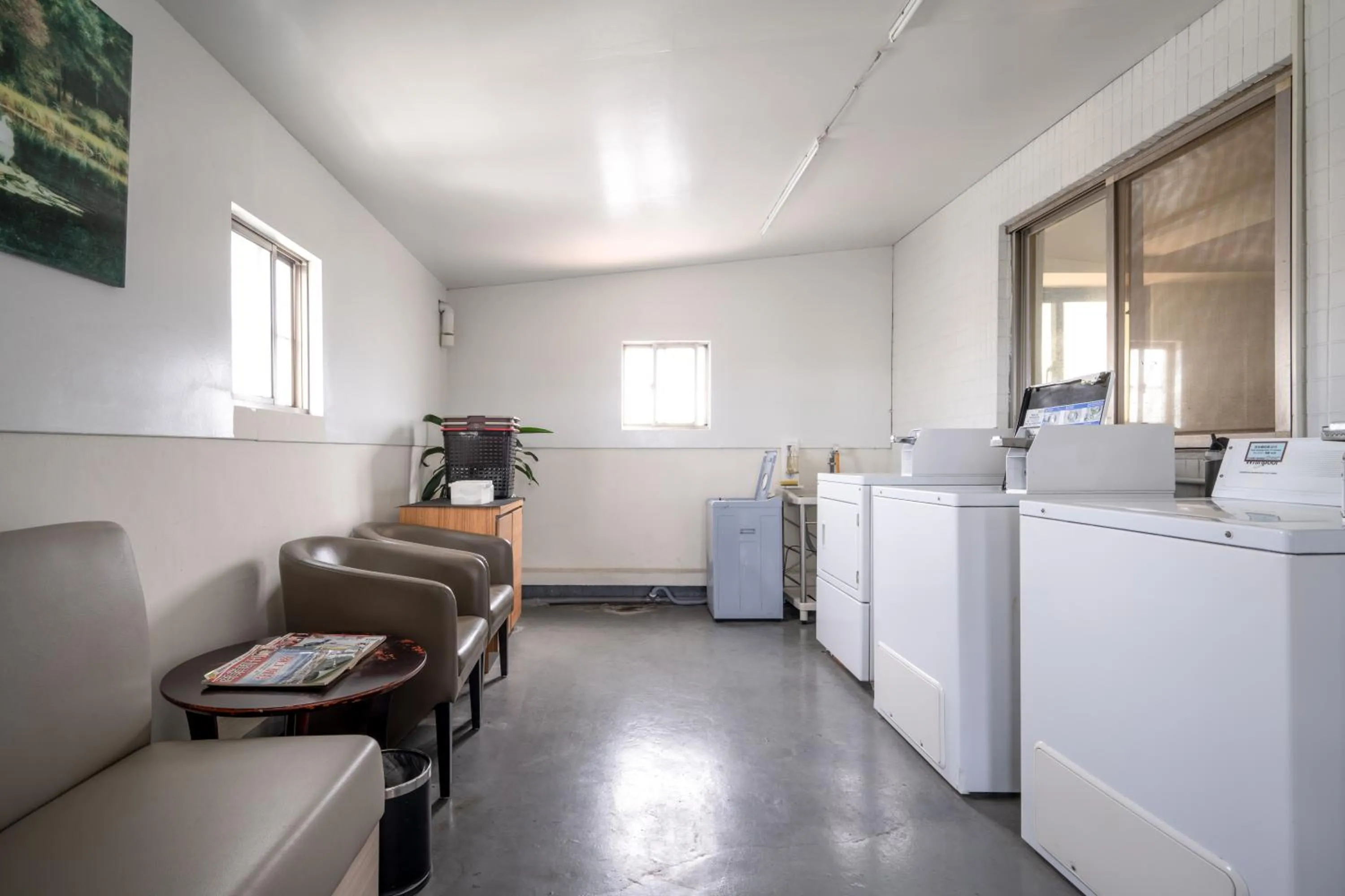 washing machine in Hotel Bonza