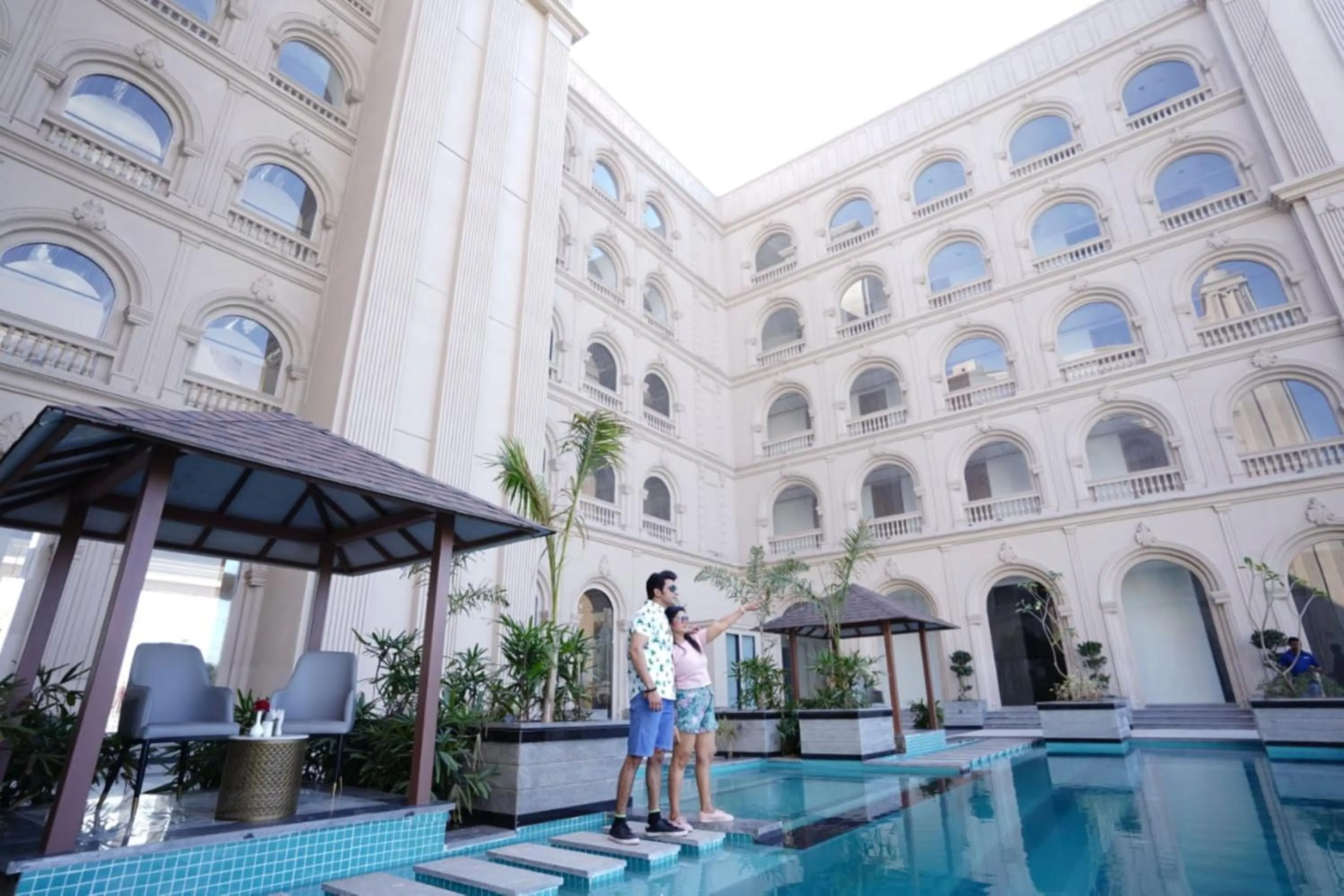 Swimming pool in Classic Sapphire Ananta Bundi